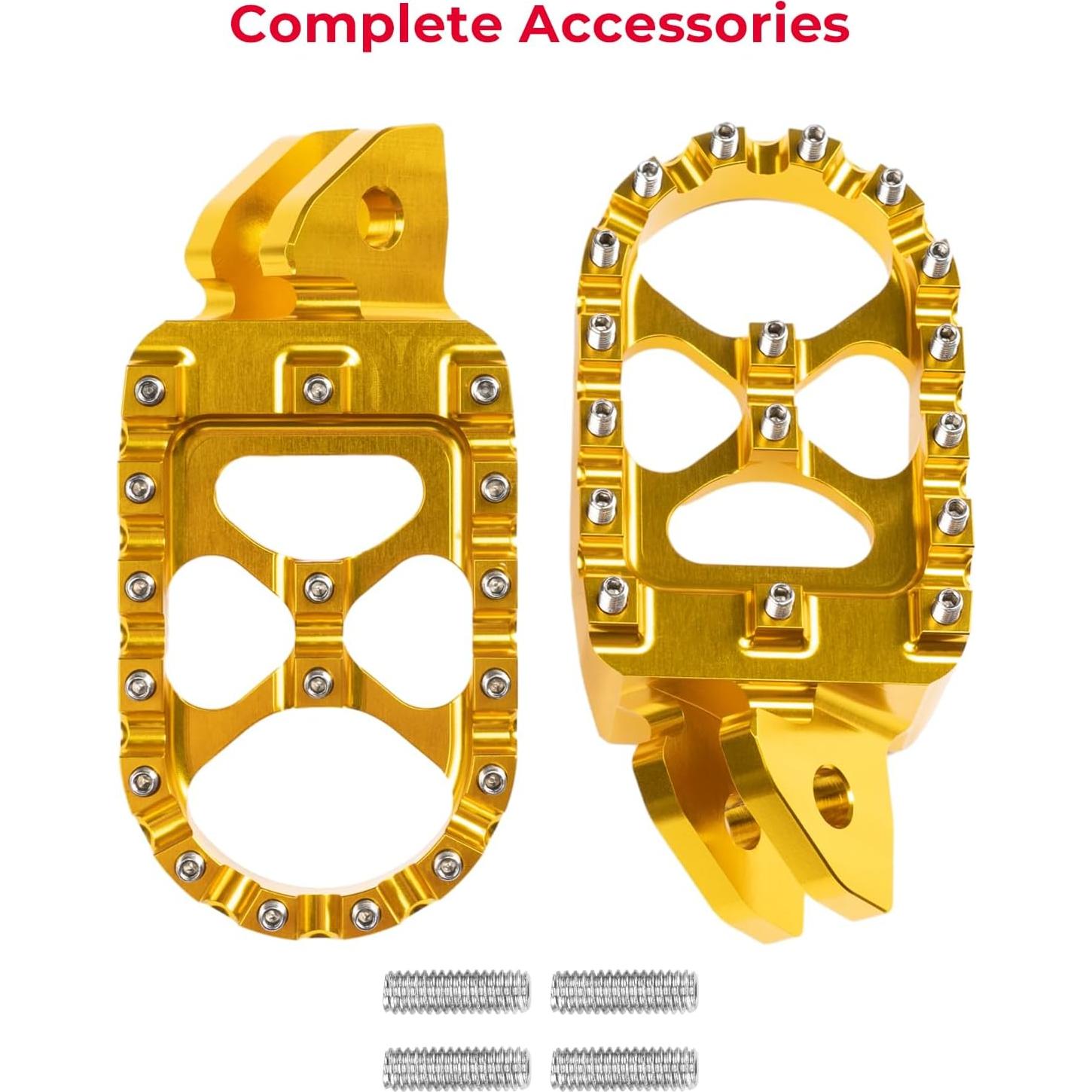Reposapiés KEMIMOTO para Surron Talaria MX3 MX4 Dorado