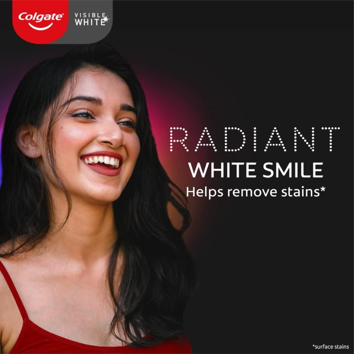 Cepillo de dientes manual Colgate Visible White O2 - 2 piezas