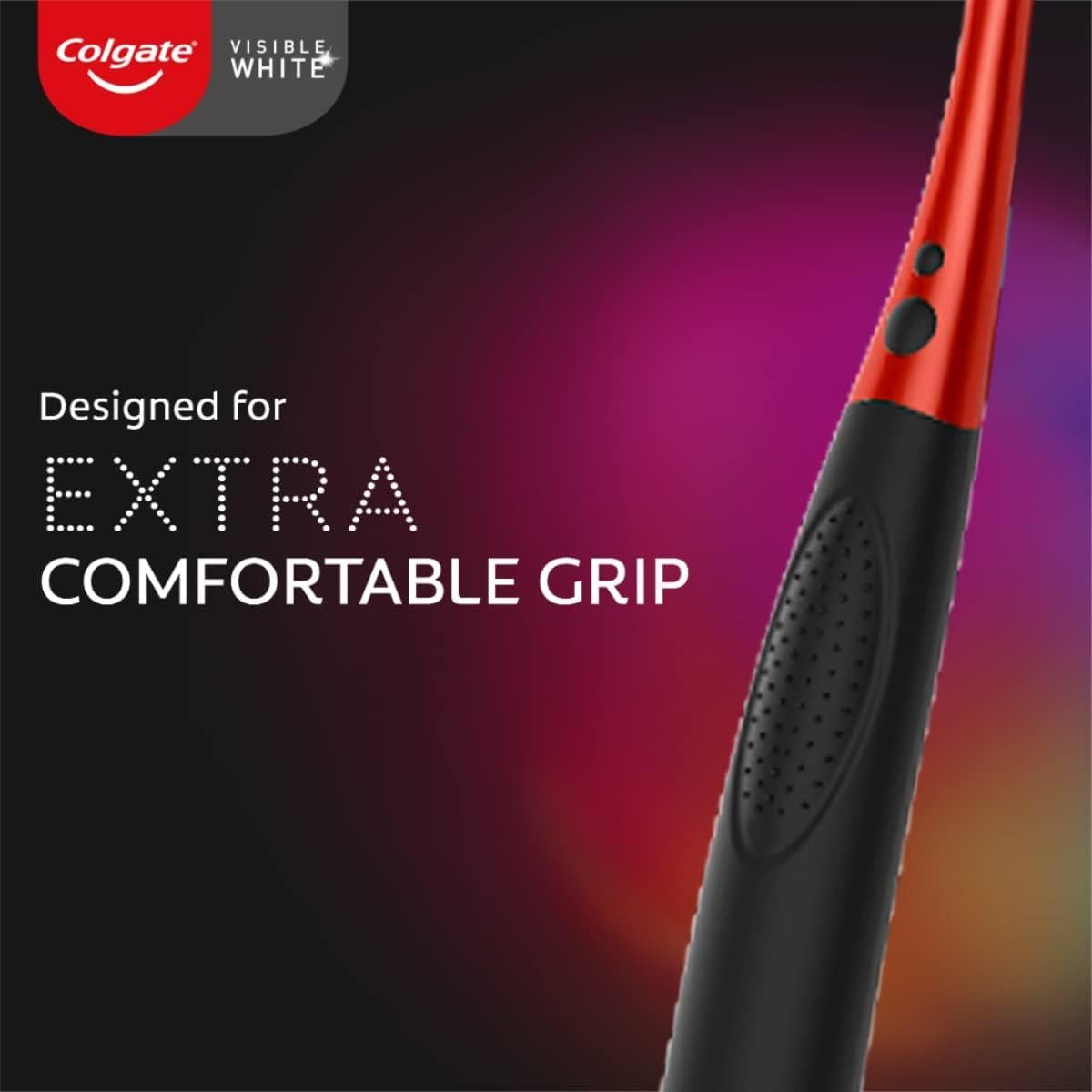 Cepillo de dientes manual Colgate Visible White O2 - 2 piezas