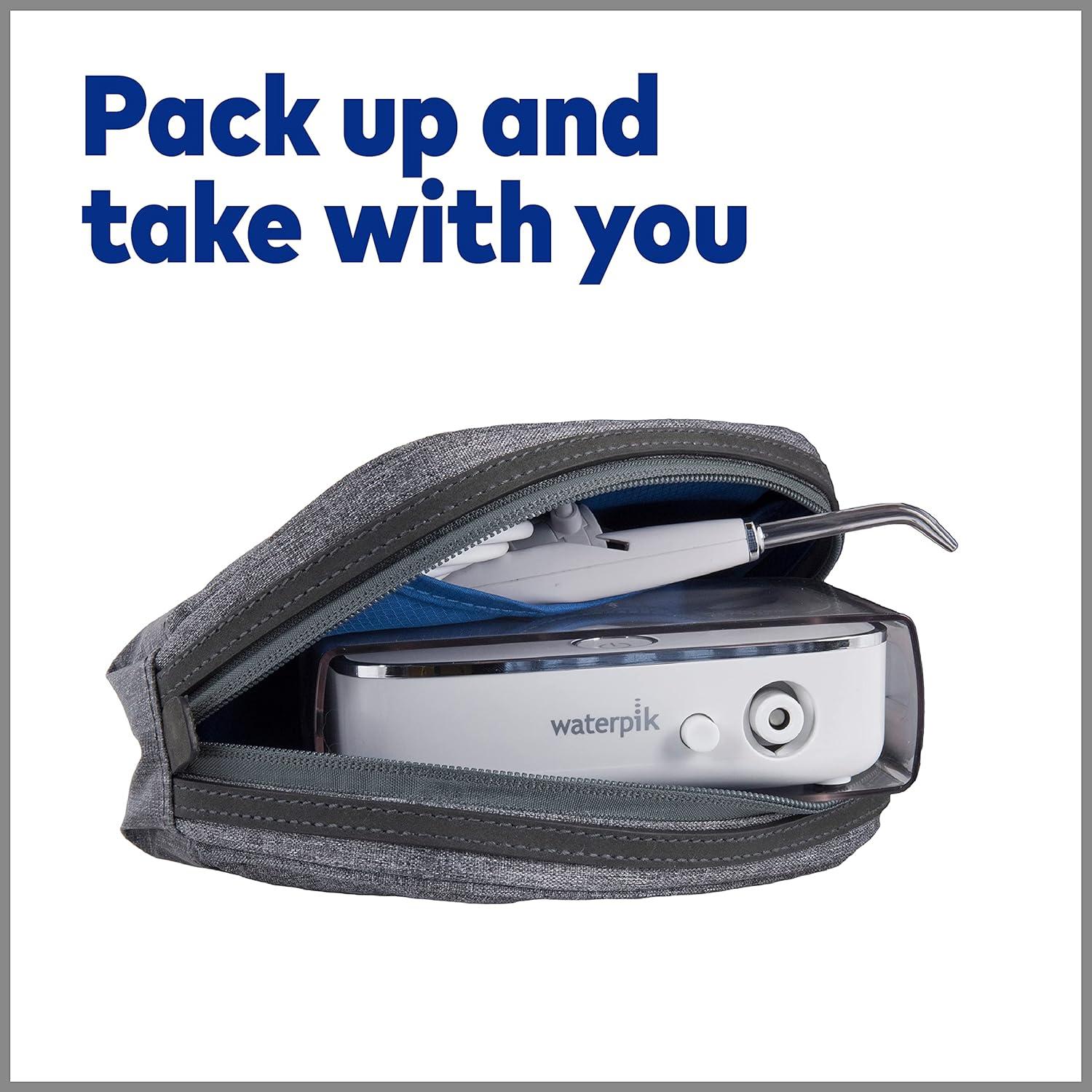 Hilo Dental Portátil Waterpik Sidekick Blanco/Cromo WF-04