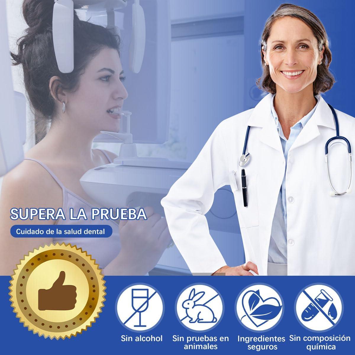 Tiras Blanqueadoras AURANY 5D para Dientes Sensibles - 14 Pares