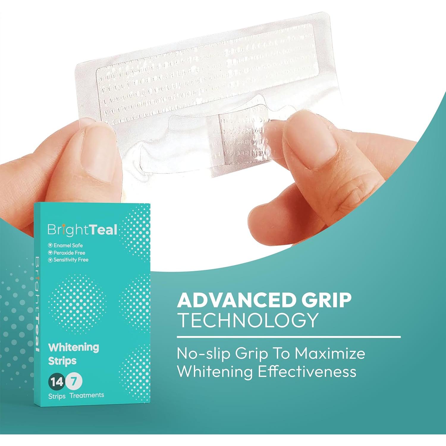 Tiras Blanqueadoras BrightTeal - 14 Tiras - Sin Peróxido