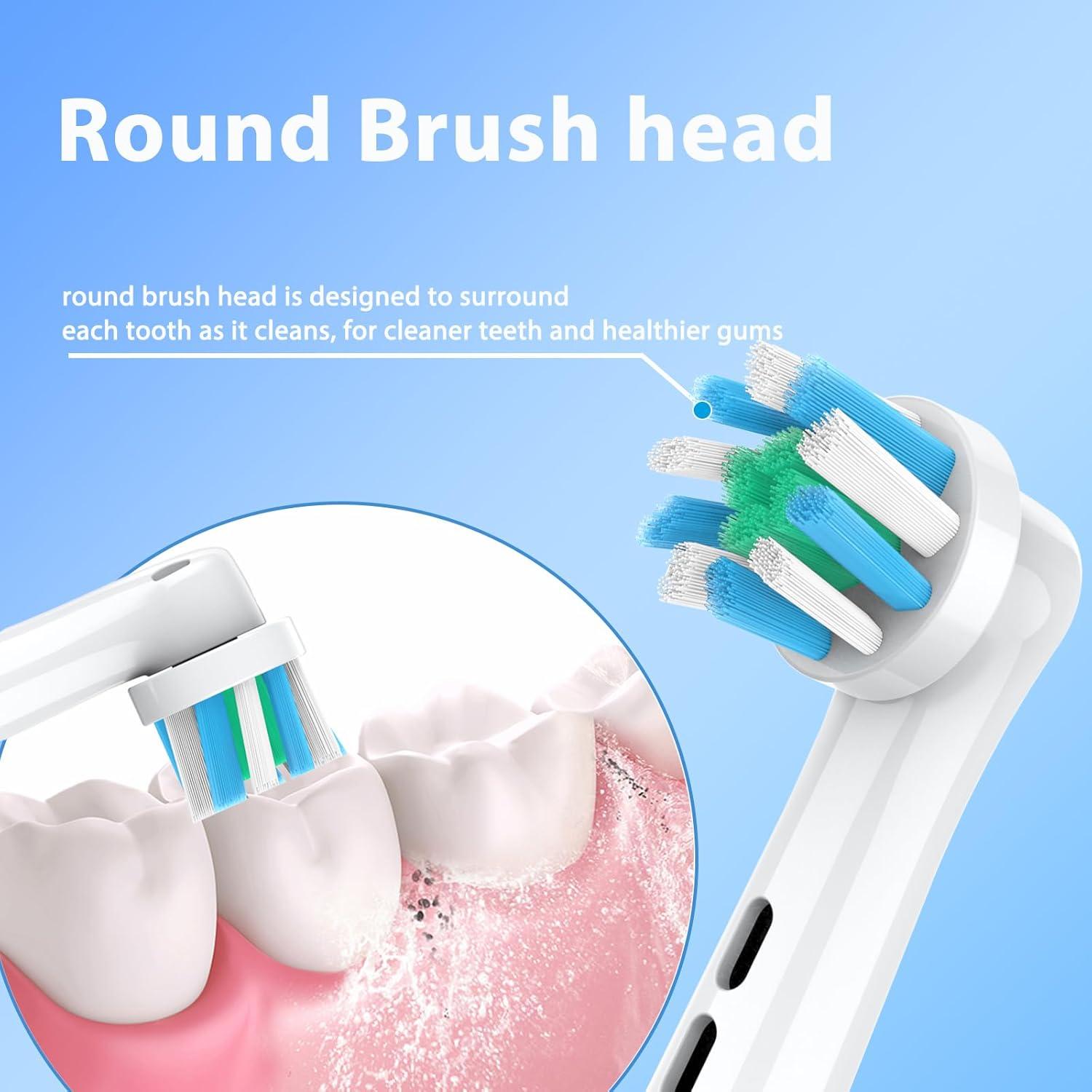 Cabezas de Repuesto Caslynor para Cepillo Oral B - 12 Unidades