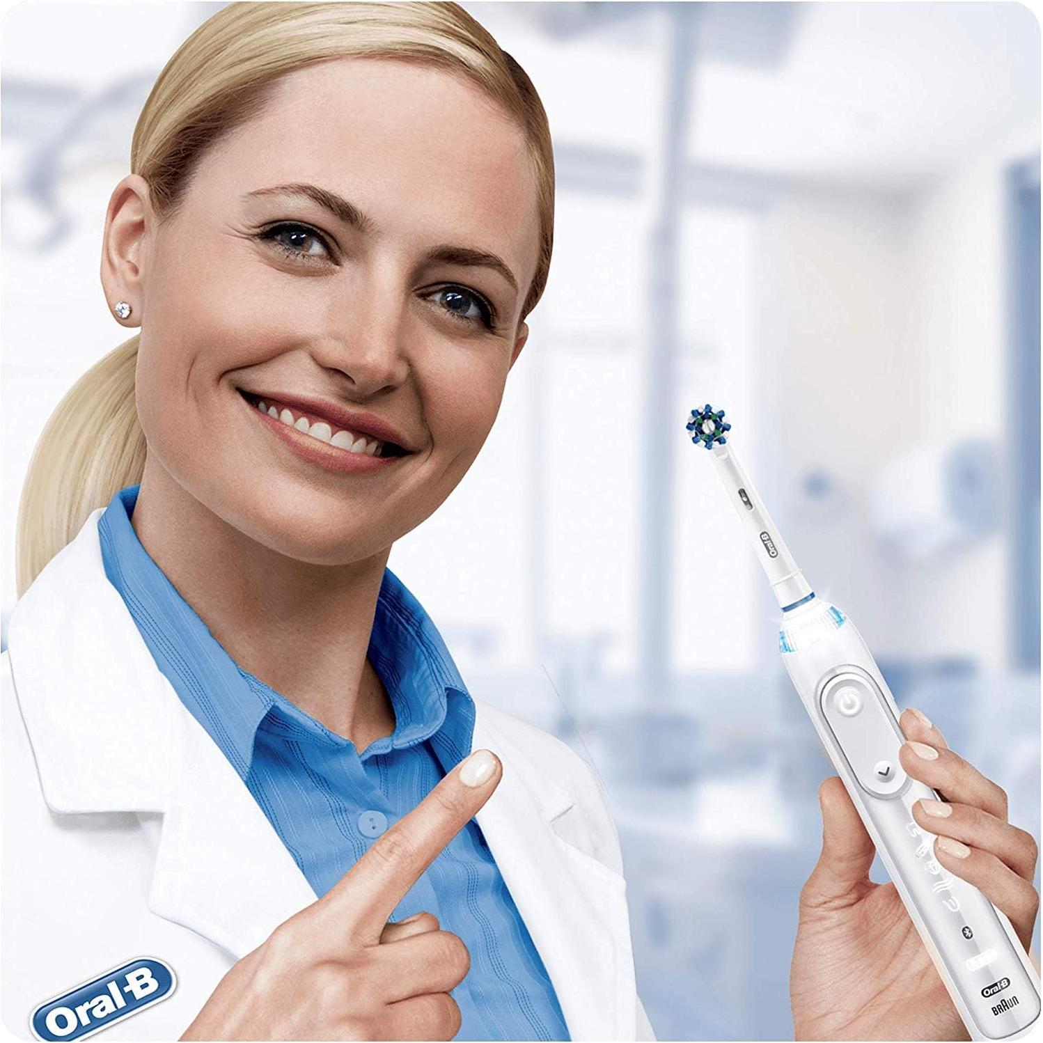 Cabezas de repuesto para cepillo eléctrico Oral B Cross Action x4