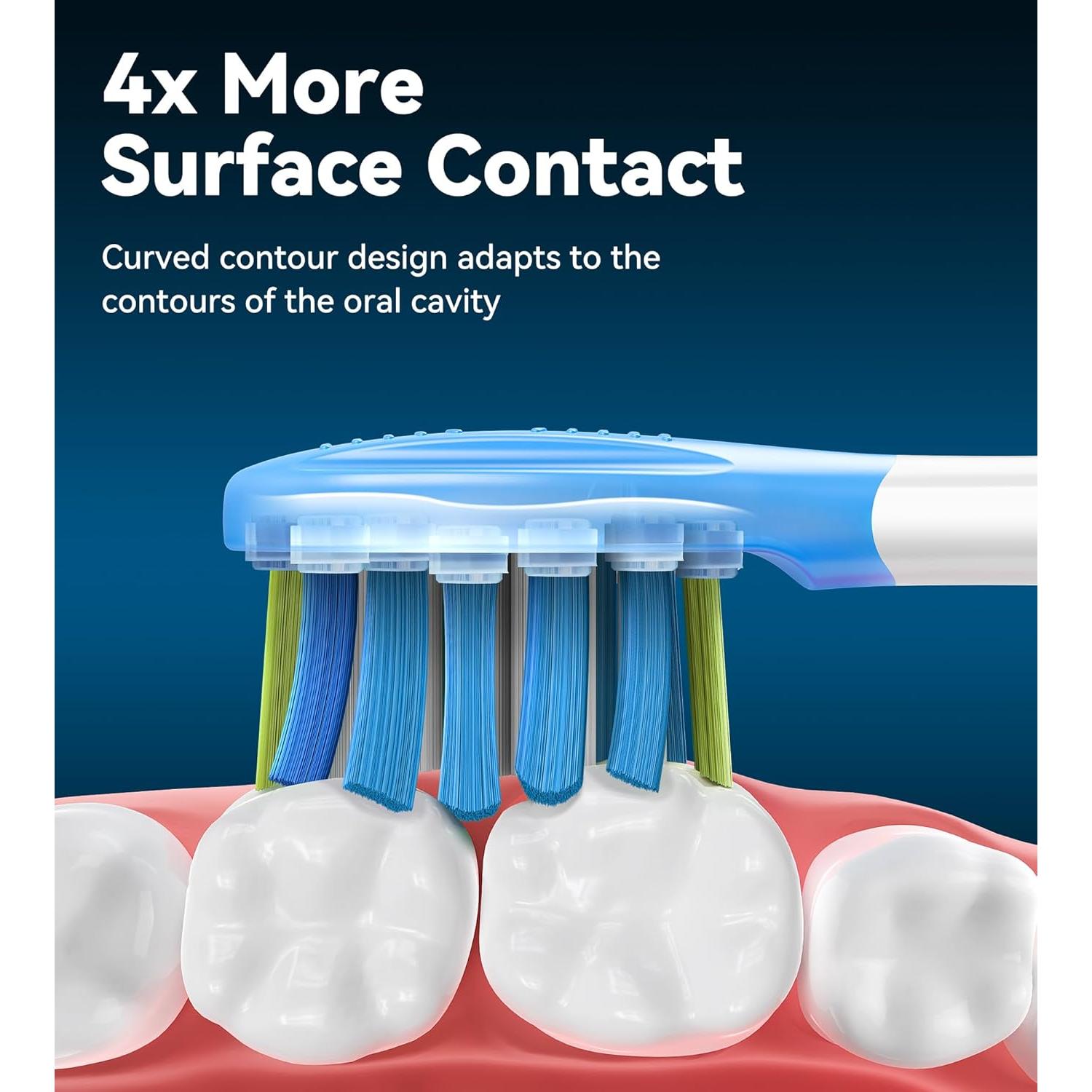 Paquete de 8 cabezales UrbanSatch para Sonicare - Cerdas suaves