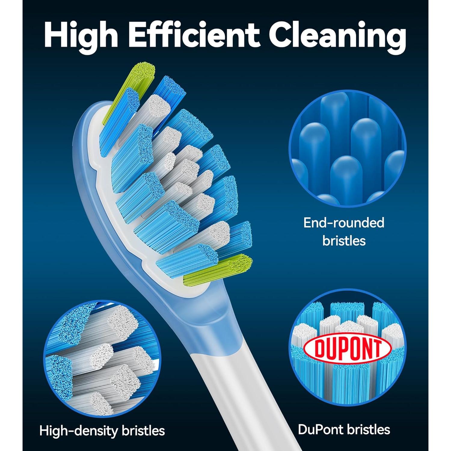 Paquete de 8 cabezales UrbanSatch para Sonicare - Cerdas suaves