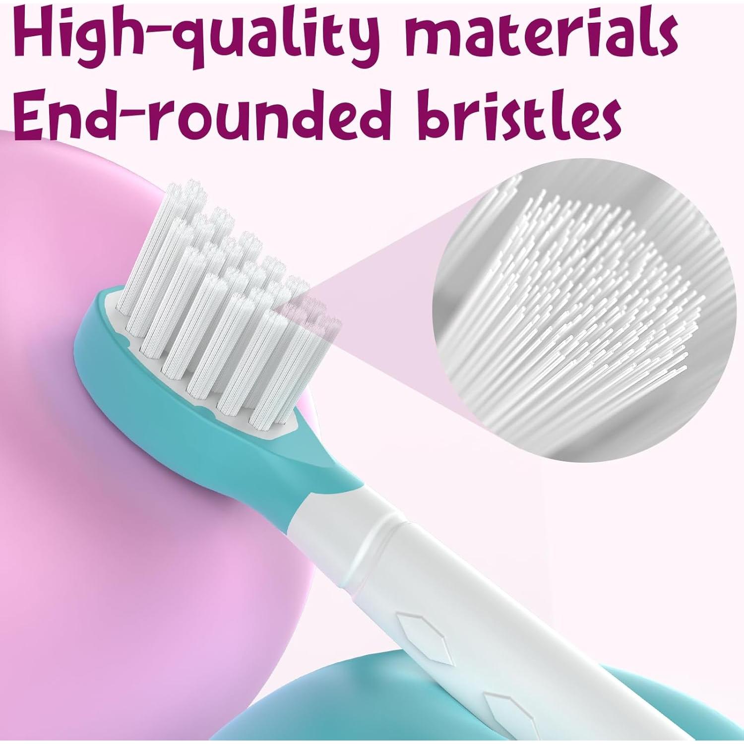 Cabezas de cepillo de dientes eléctricos Ofashu HX6044 para niños