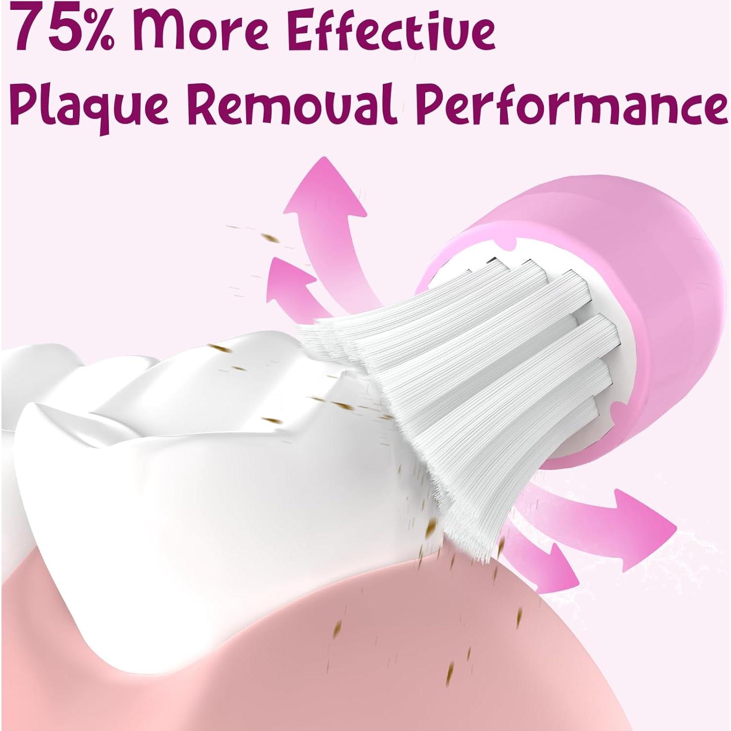 Cabezas de cepillo de dientes eléctricos Ofashu HX6044 para niños