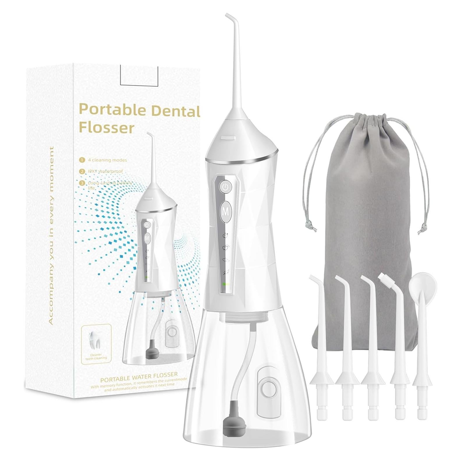 Hilo Dental Eléctrico Lumivoid Blanco 320ml IPX7 4 Modos