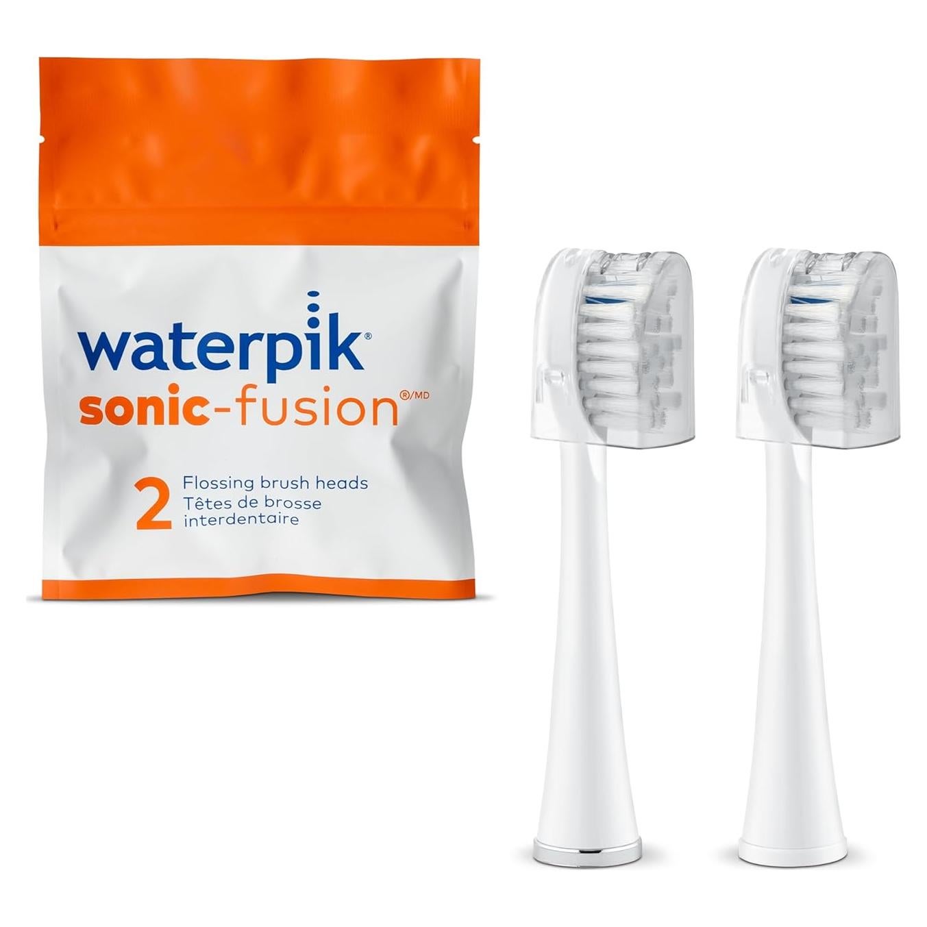Cabezas de cepillo Waterpik Sonic-Fusion SFFB-2EW, 2 unidades