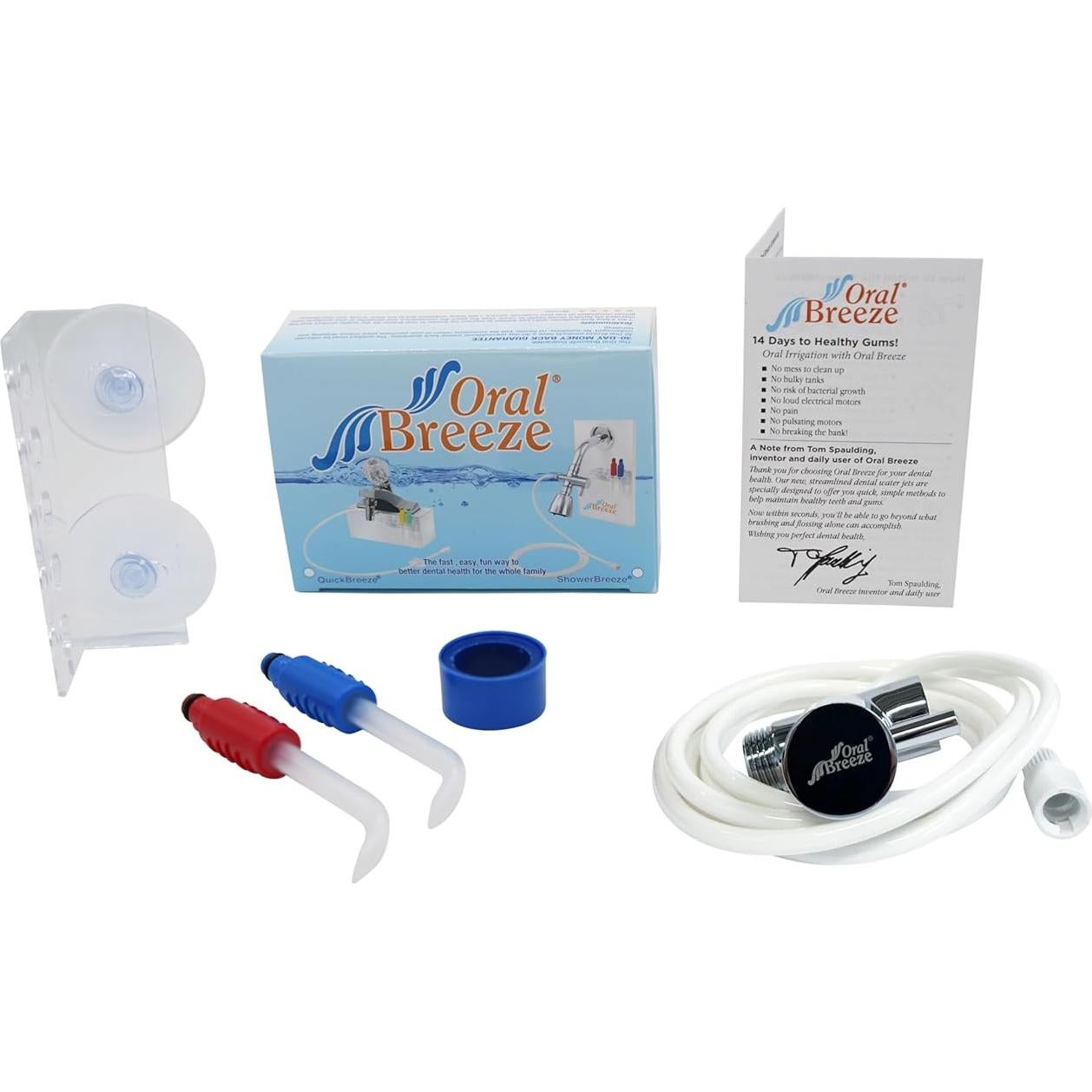 Irrigador Oral ShowerBreeze Oral Breeze | Sin Baterías, Agua Caliente