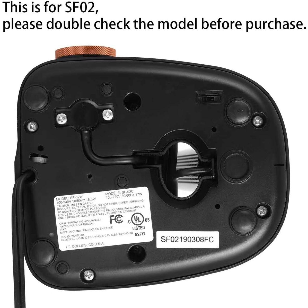 Tanque Blanco para Irrigador Oral Waterpik SF-02W SF-02