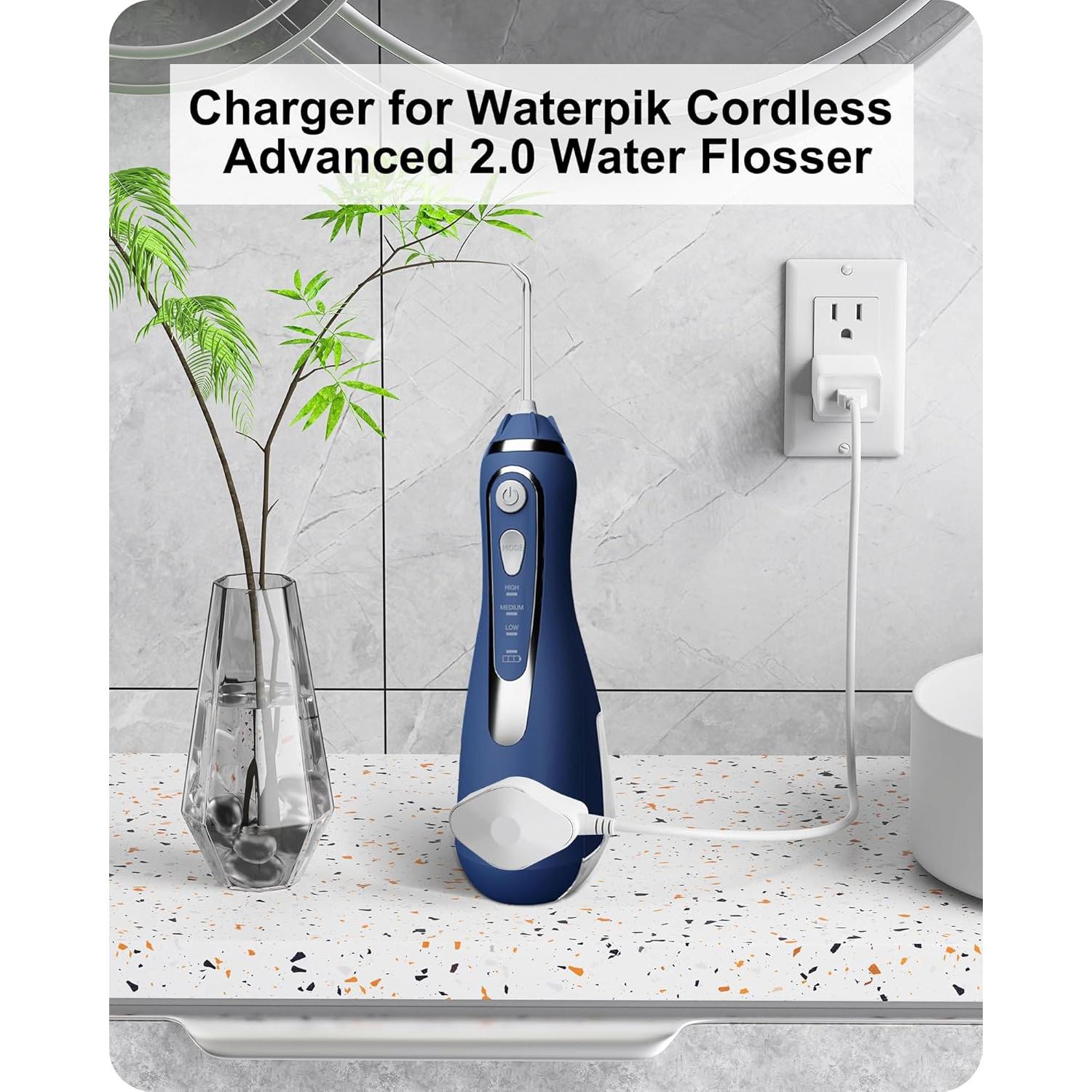 Cargador WUKUR para Irrigador Waterpik WP-580 2.0 90g