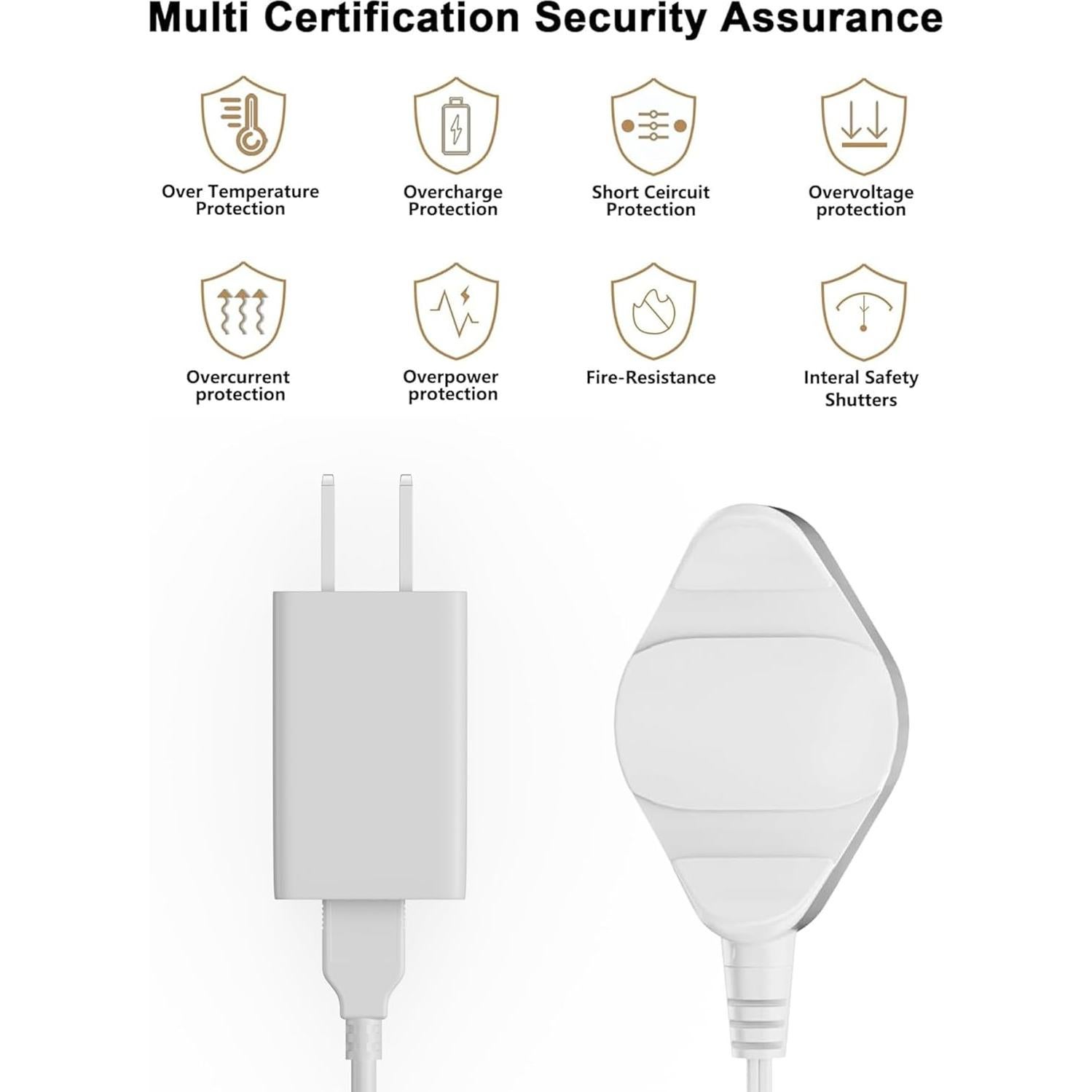 Cargador WUKUR para Irrigador Waterpik WP-580 2.0 90g
