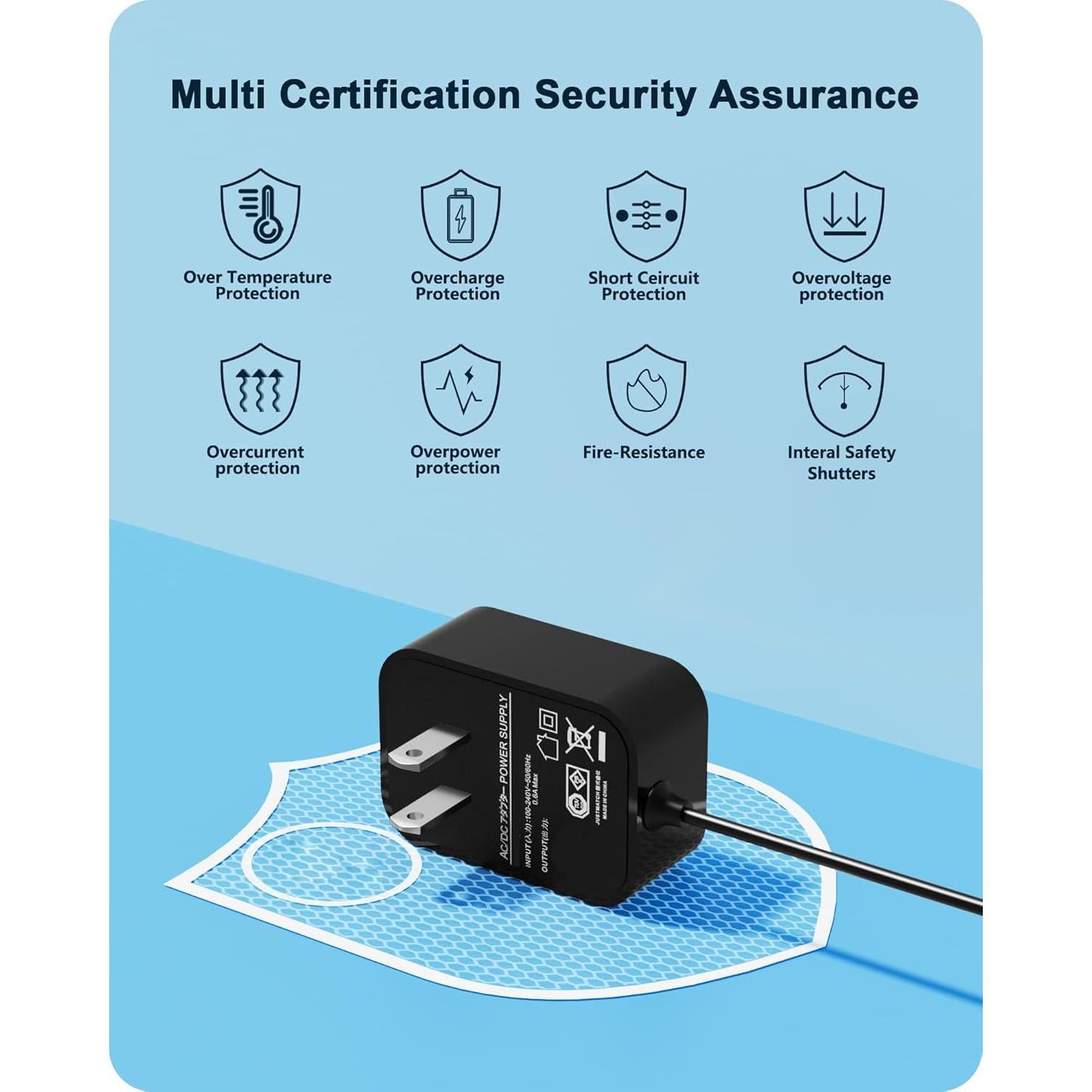 Cargador de Reemplazo VHBW para Waterpik WP360 WP450 3V