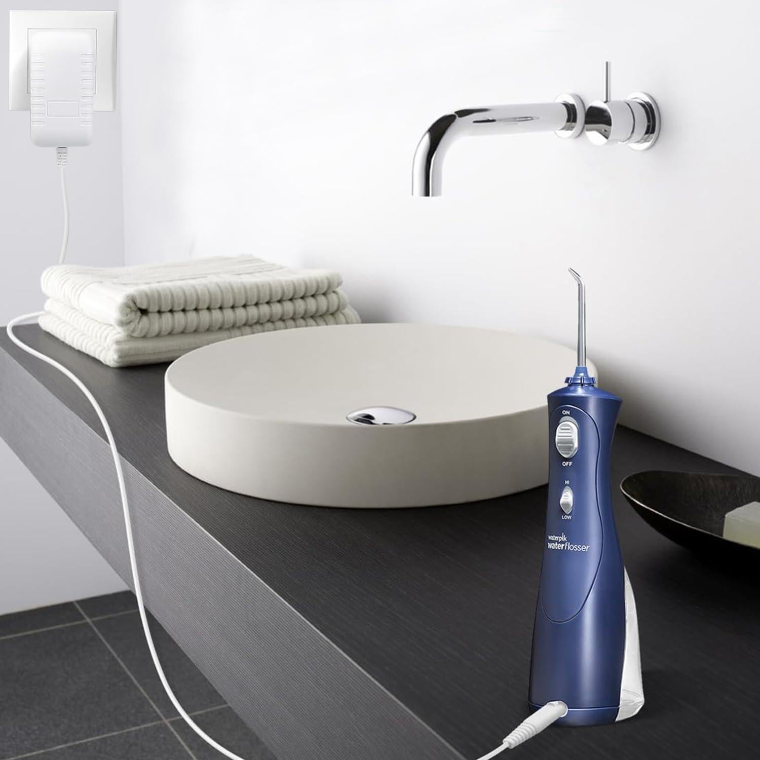 Cargador de Reemplazo Waterpik 3V 200mA 1.5M 2 Patas