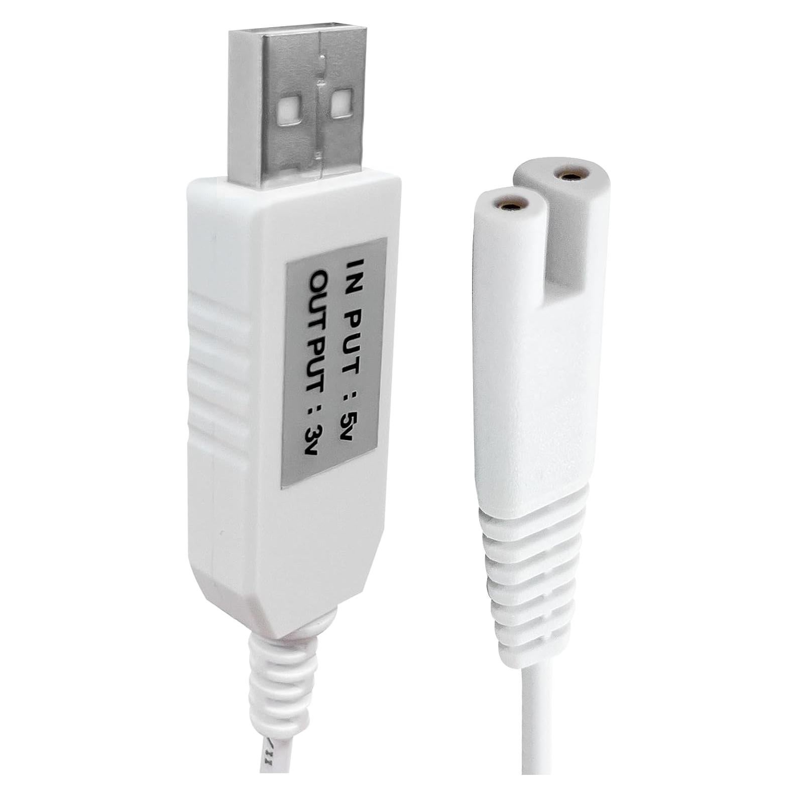 Cable de Cargador USB para Irrigador Waterpik WP360 WP450 WP462