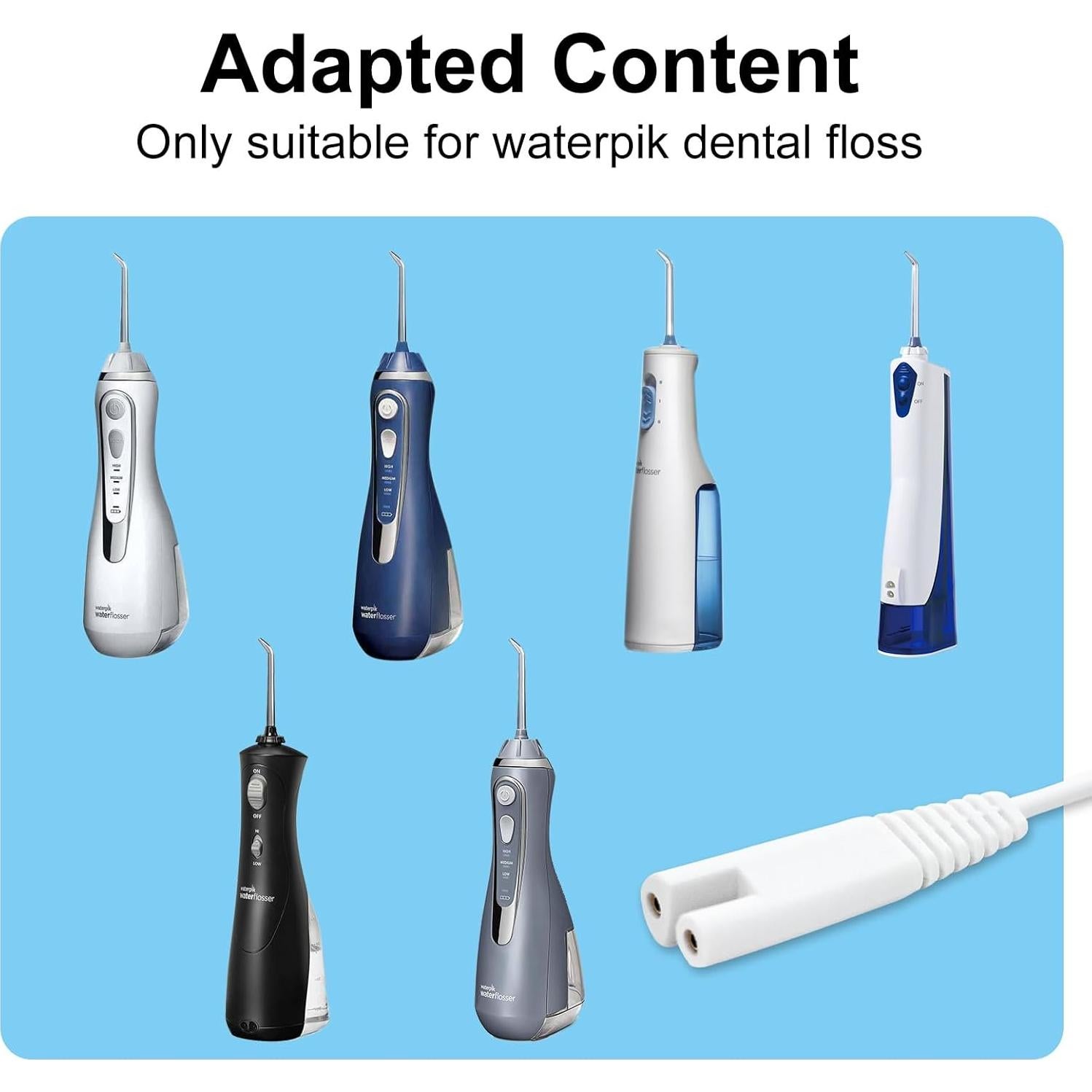 Cable de Cargador USB para Irrigador Waterpik WP360 WP450 WP462