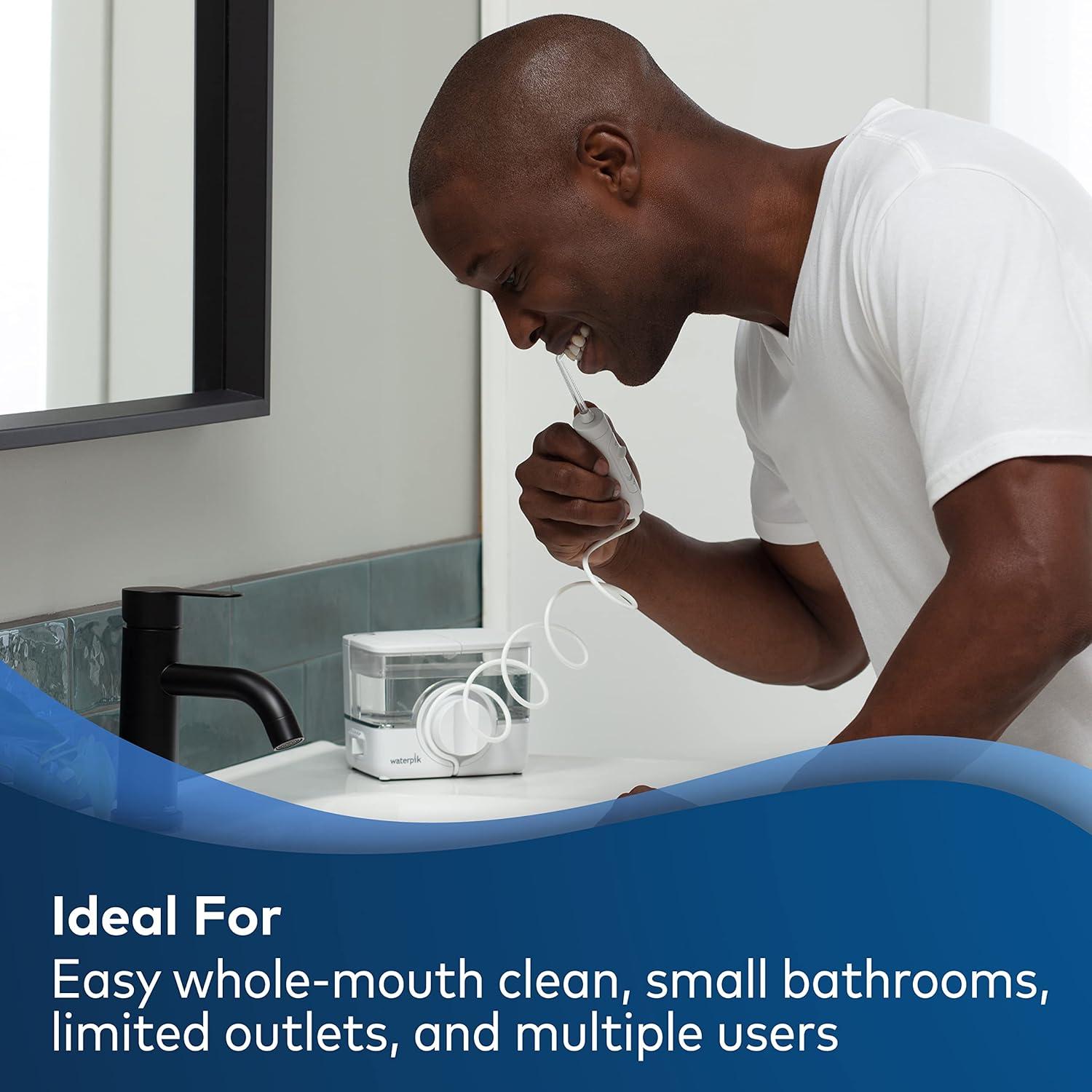 Hilo Dental Inalámbrico Waterpik ION con Puntas para Dentaduras