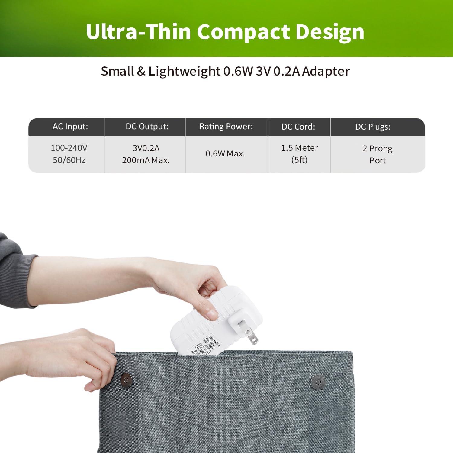 Cargador Adaptador Lonnky para Irrigador Dental Waterpik 1.5m