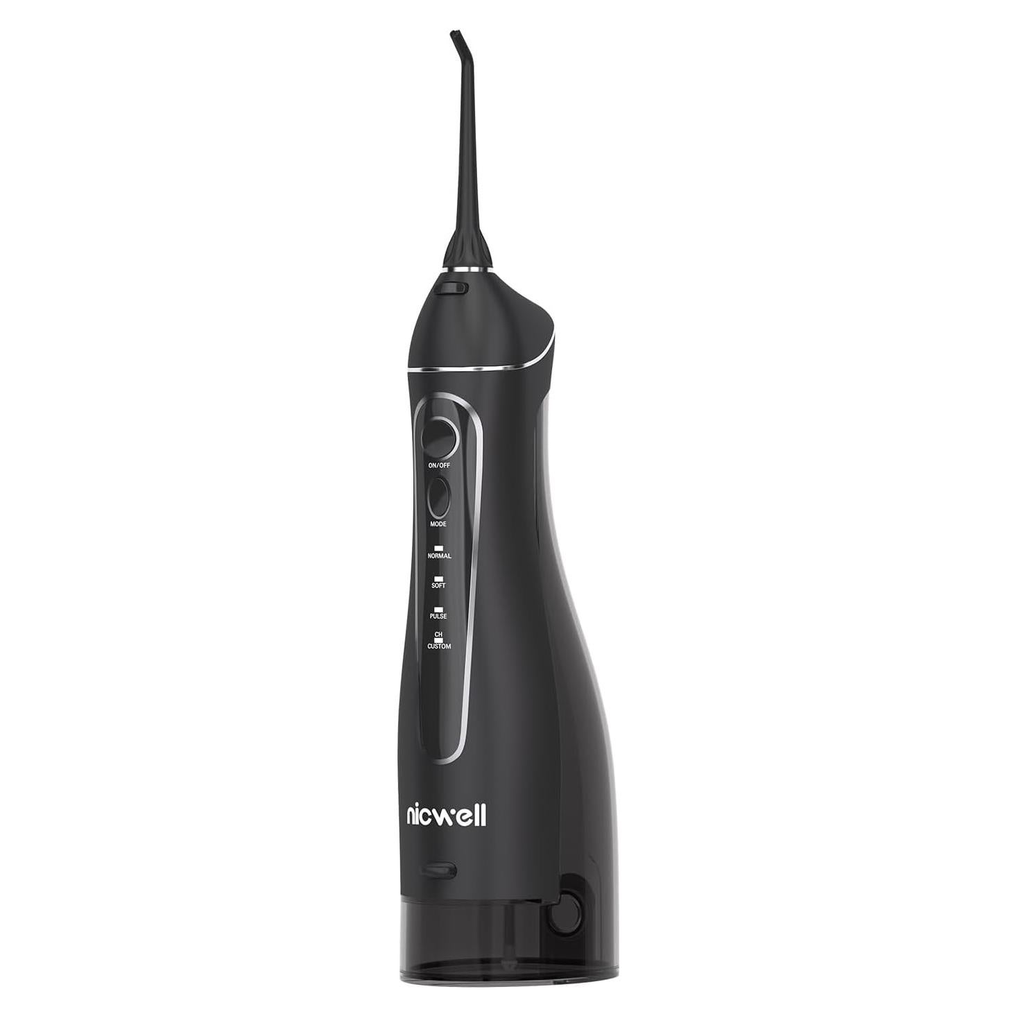 Irrigador Oral Nicwell F5025D Inalámbrico 300ml 4 Modos