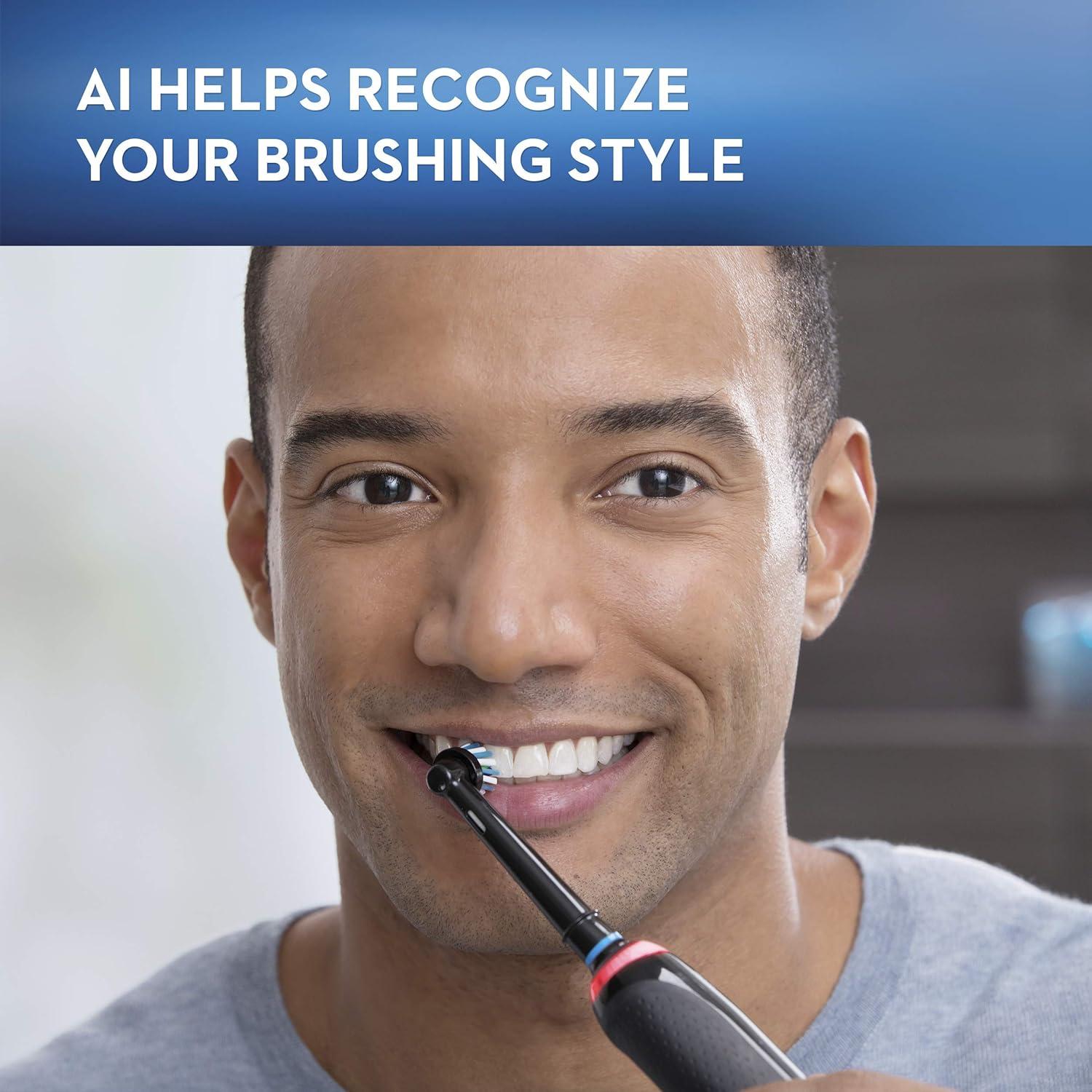 Cepillo de dientes eléctrico Oral-B GENIUS X con 3 cabezales y estuche