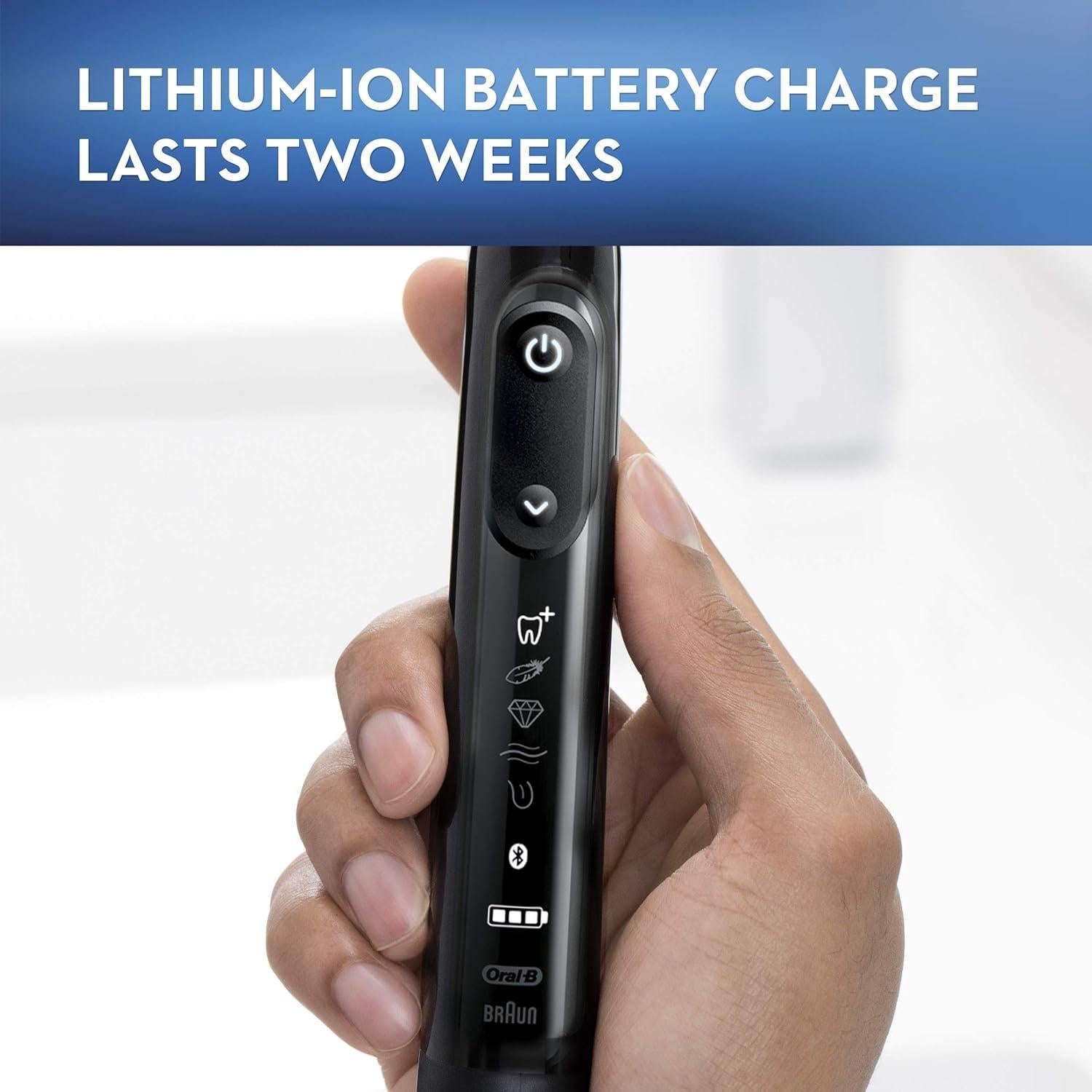 Cepillo de dientes eléctrico Oral-B GENIUS X con 3 cabezales y estuche