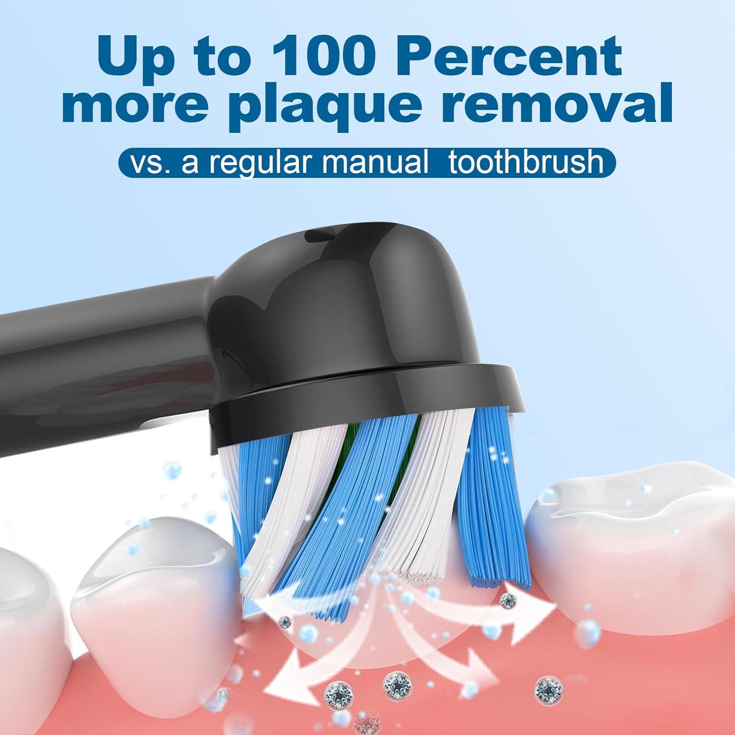 Cabezas de Repuesto Oral B MOFELE 8 Piezas Compatible Pro 1000