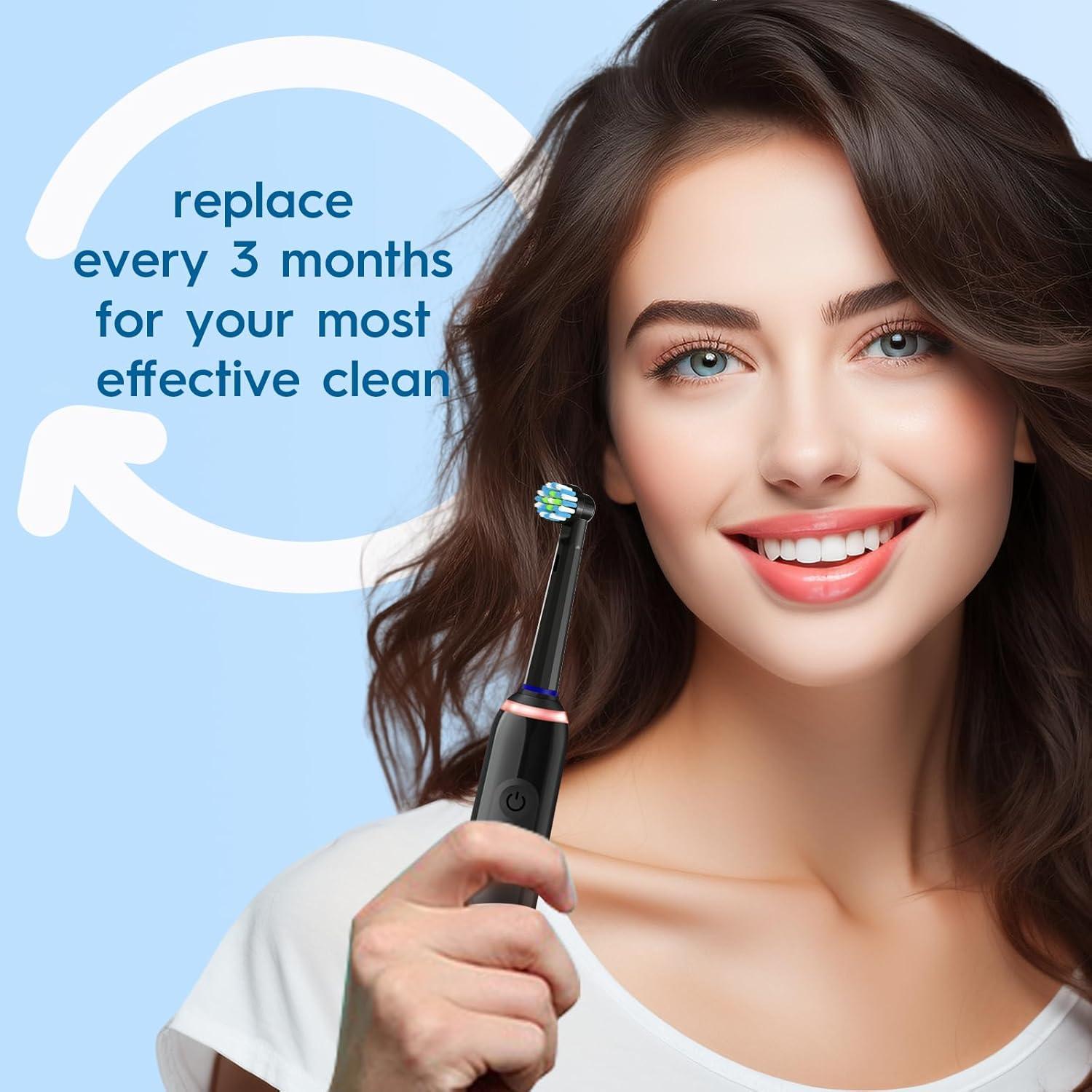 Cabezas de Repuesto Oral B MOFELE 8 Piezas Compatible Pro 1000