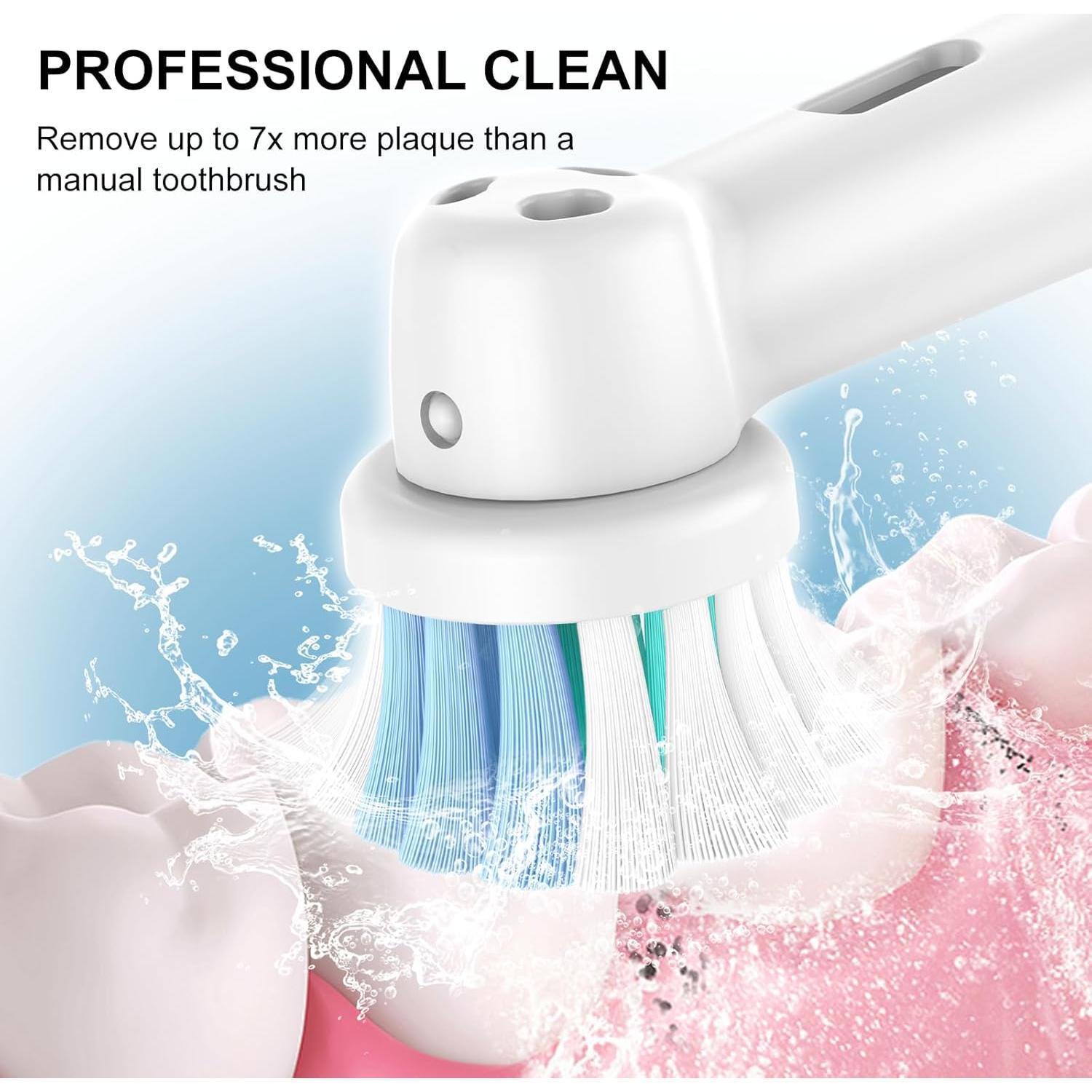 Cabezas de cepillo de dientes Oral B SetSail, 8 unidades cerdas suaves