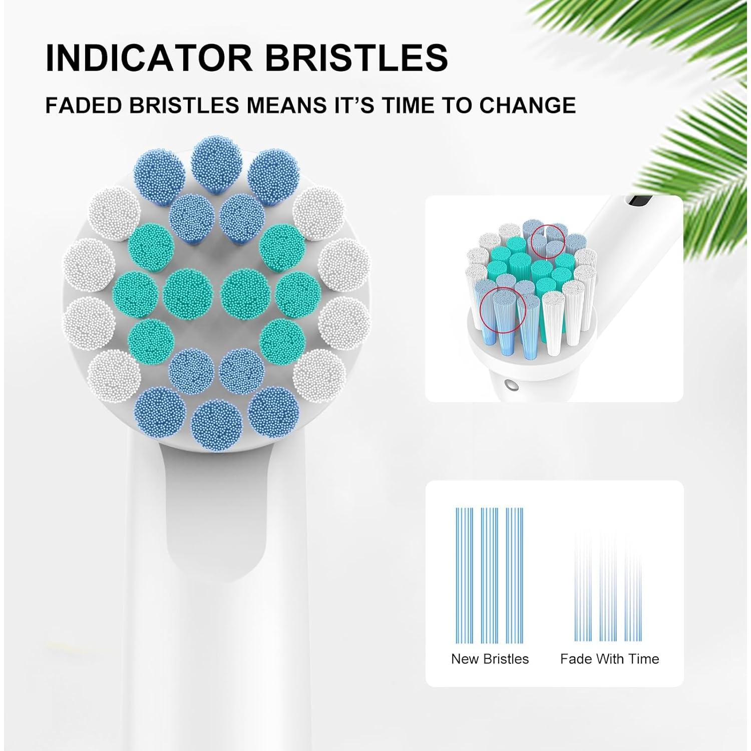 Cabezas de cepillo de dientes Oral B SetSail, 8 unidades cerdas suaves