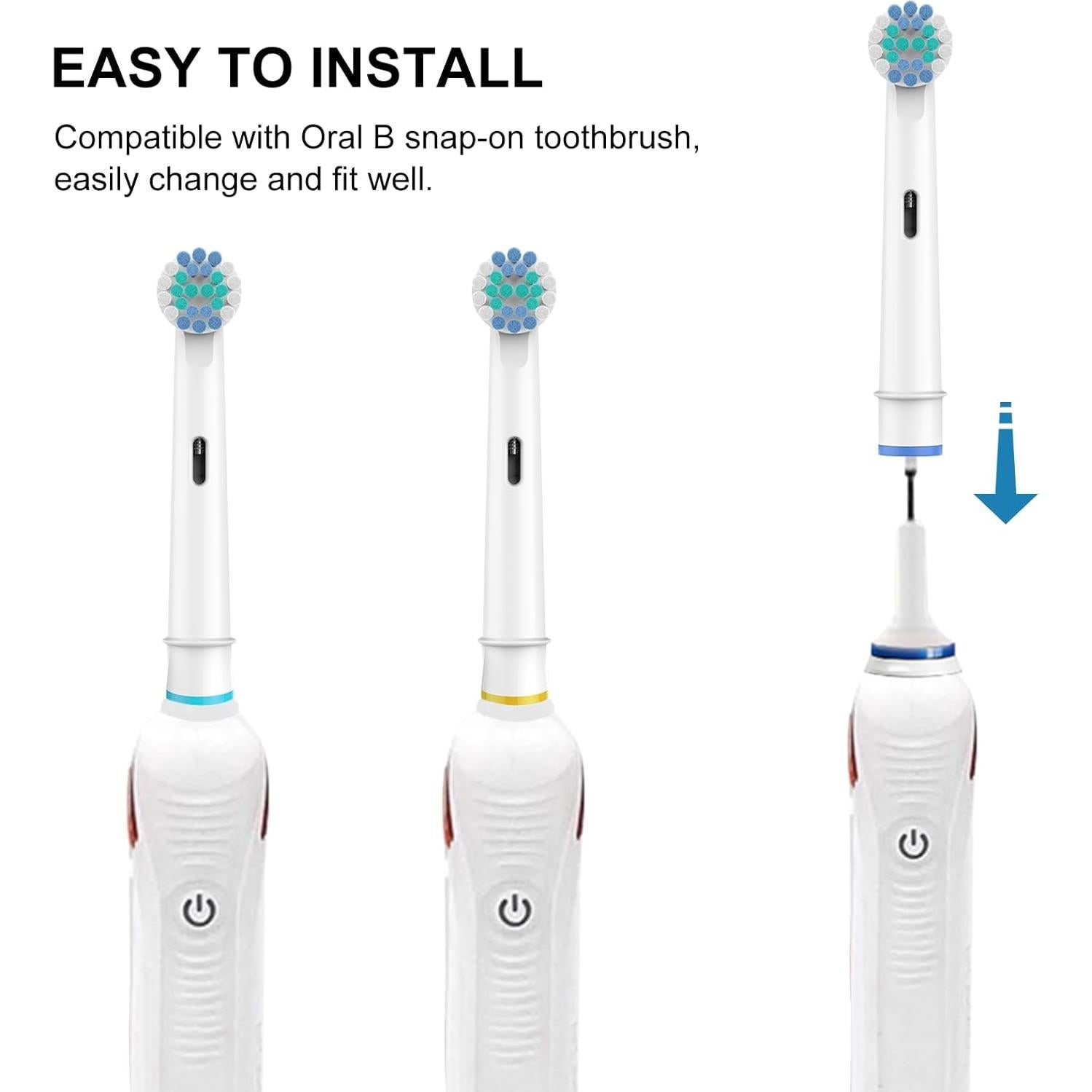 Cabezas de cepillo de dientes Oral B SetSail, 8 unidades cerdas suaves