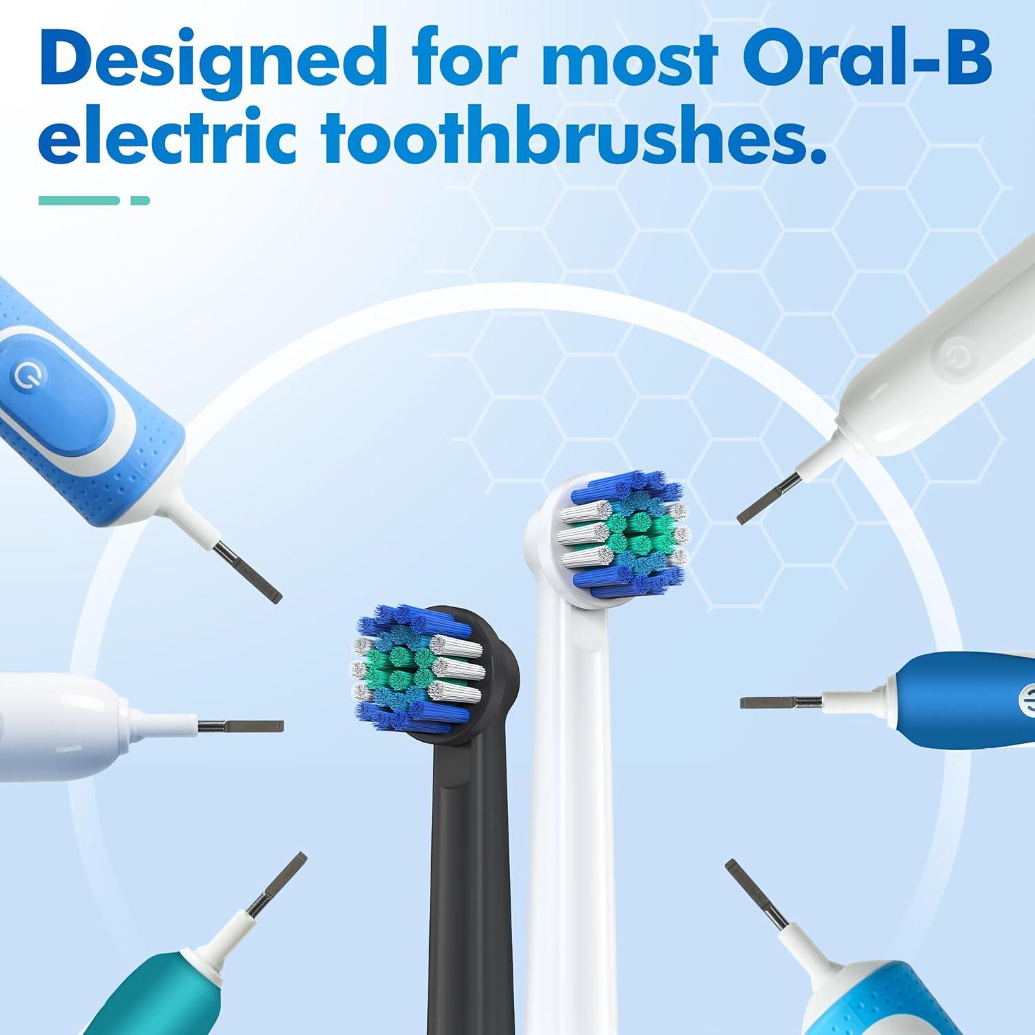 Cabezas de cepillo de dientes Oral-B Keosaa, 8 unidades, limpieza profesional