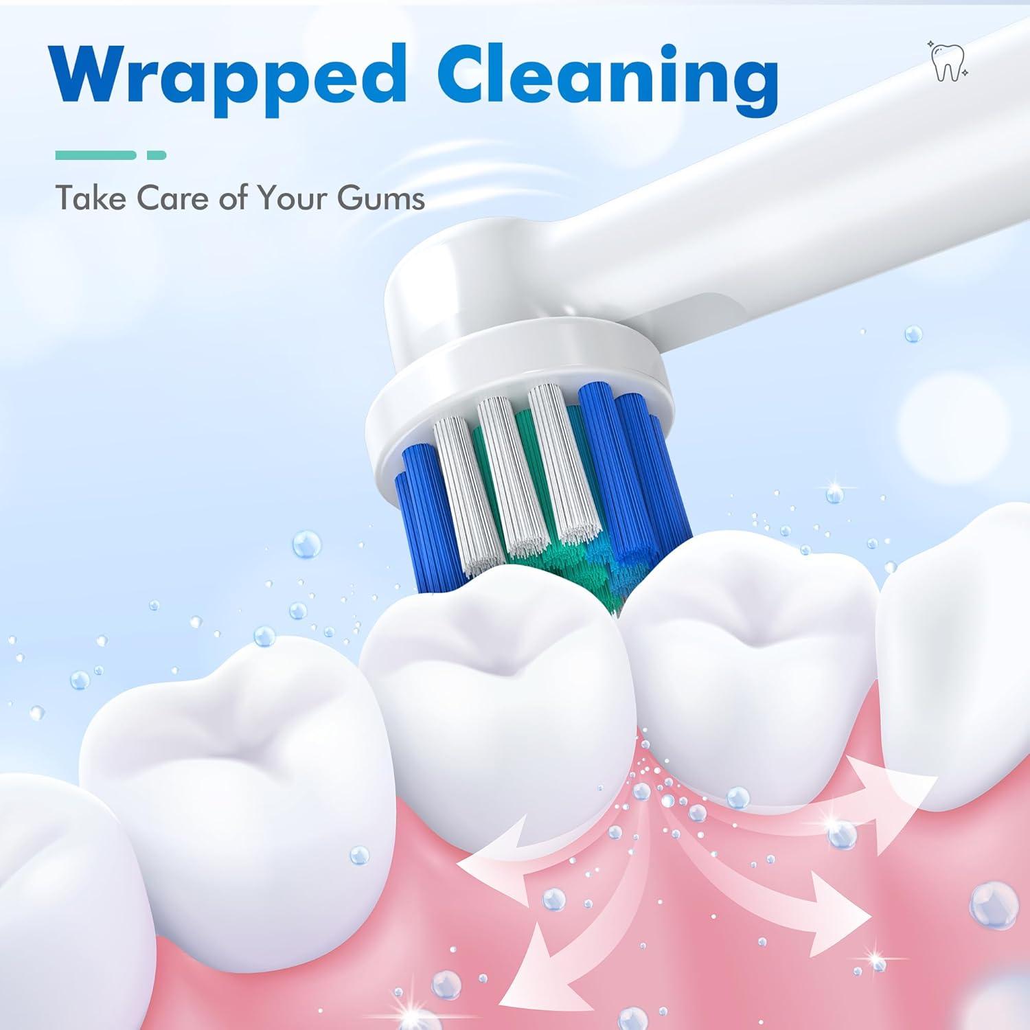 Cabezas de cepillo de dientes Oral-B Keosaa, 8 unidades, limpieza profesional