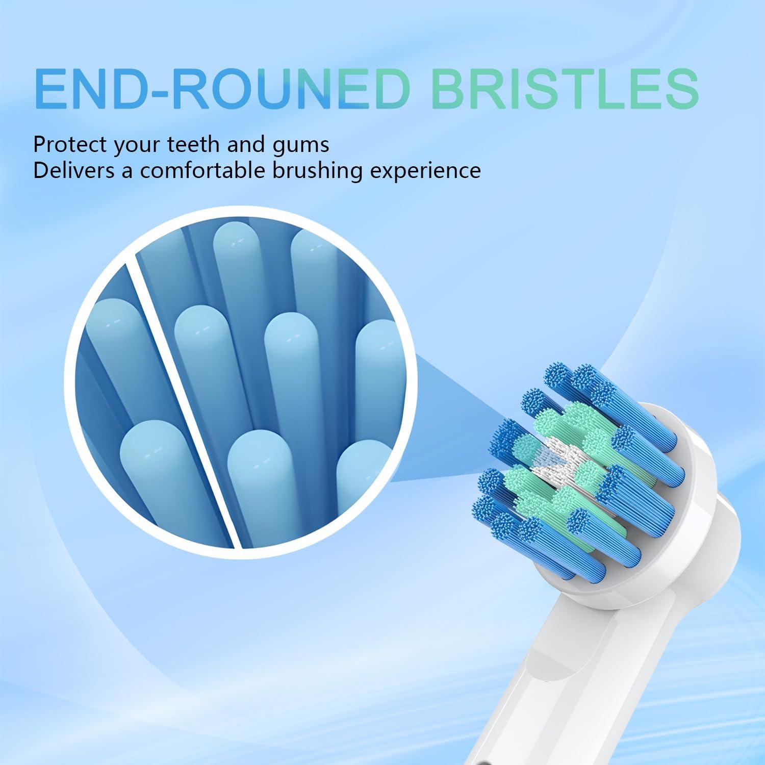 Cabezas de cepillo de dientes Oral-B Irfatu 8 PCS cerdas DuPont