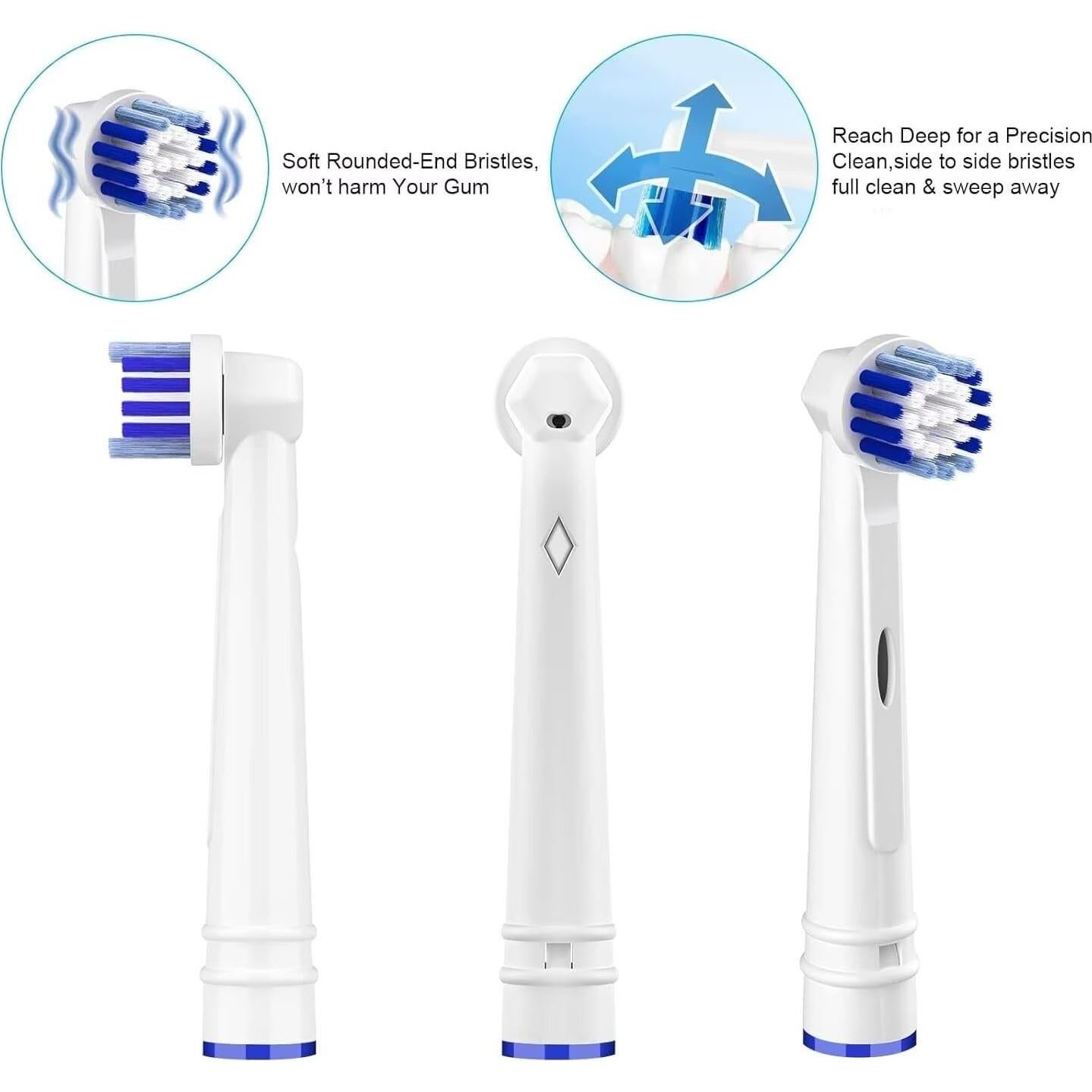 Cabezas de cepillo de dientes Oral-B Braun EB20-P, 8 unidades