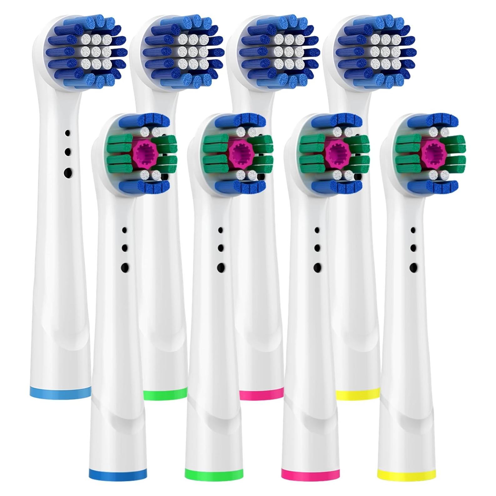 Cabezas de cepillo de repuesto SLOWLEIF para OralB - 8 unidades