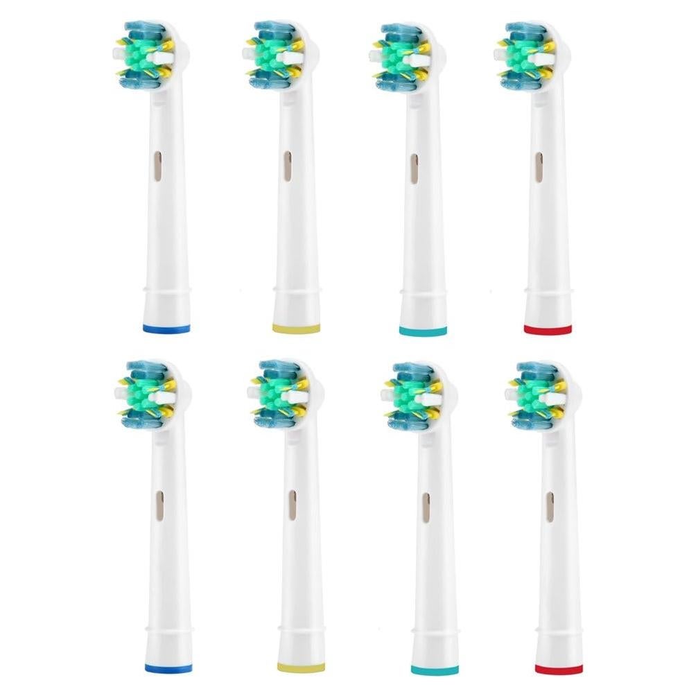 Cabezas de Repuesto Etrhtec para Cepillo Eléctrico Oral Pro 1000/3000/5000/7000 - 8 Unidades