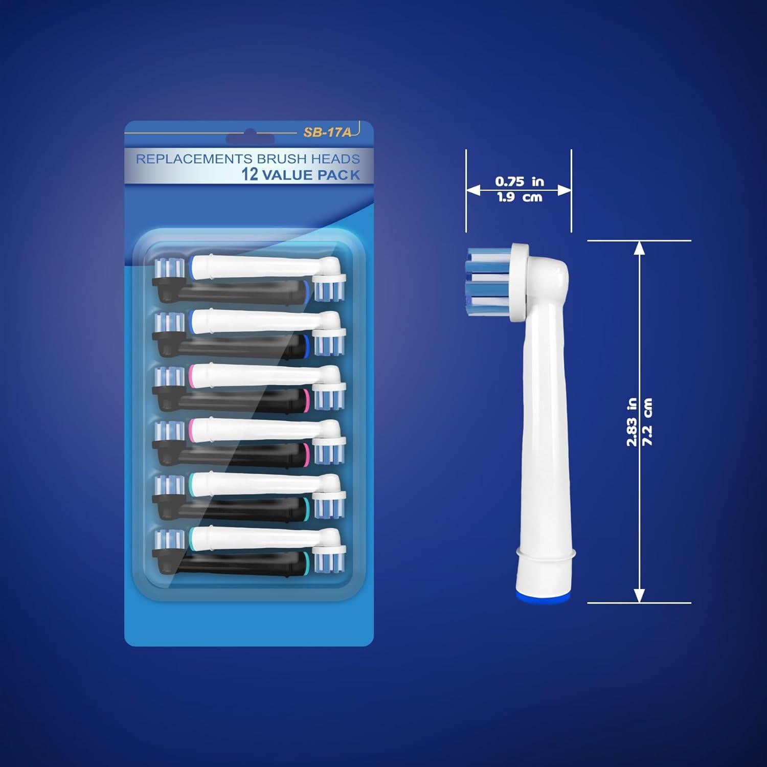 Cabezas de cepillo de dientes Oral B Purthmile 12 piezas