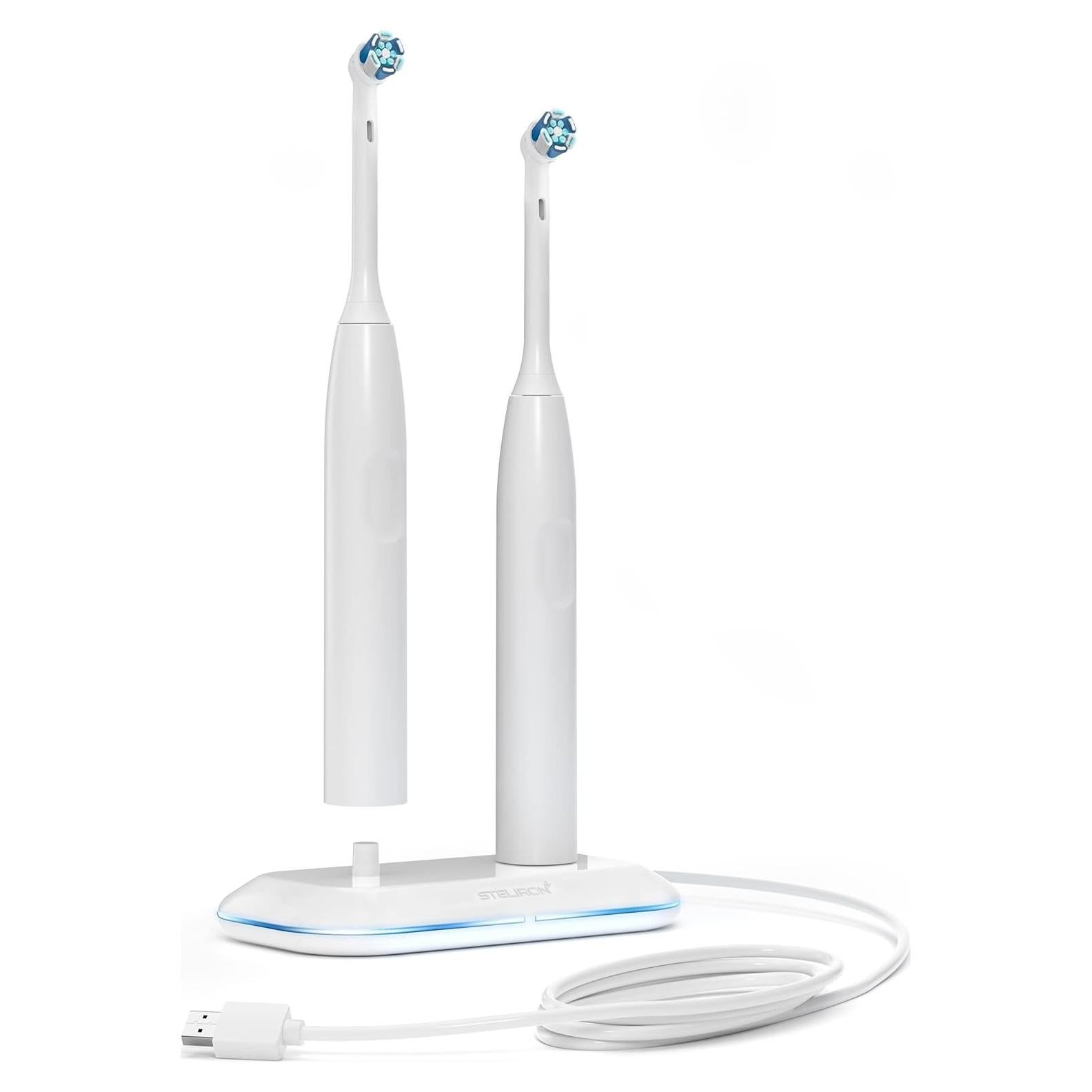 Cargador Doble Galvanox para Cepillos Oral-B - 2 en 1