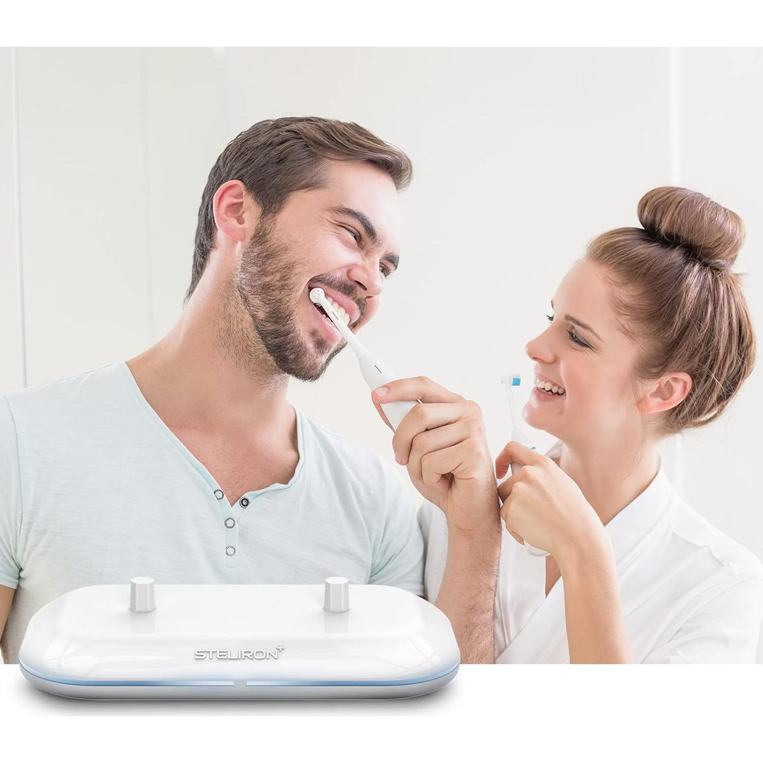 Cargador Doble Galvanox para Cepillos Oral-B - 2 en 1