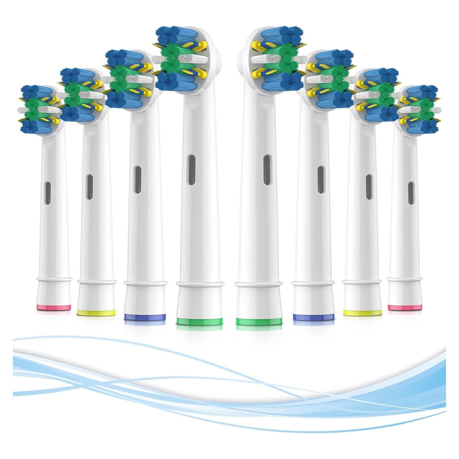 Cabezas de cepillo de dientes FHADAY para Oral B - 8 unidades