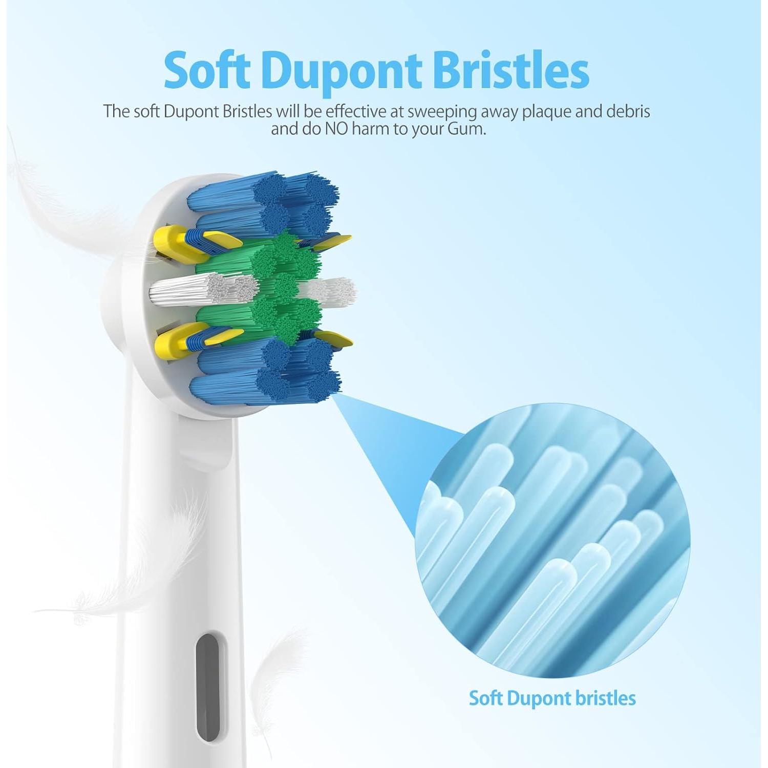 Cabezas de cepillo de dientes FHADAY para Oral B - 8 unidades