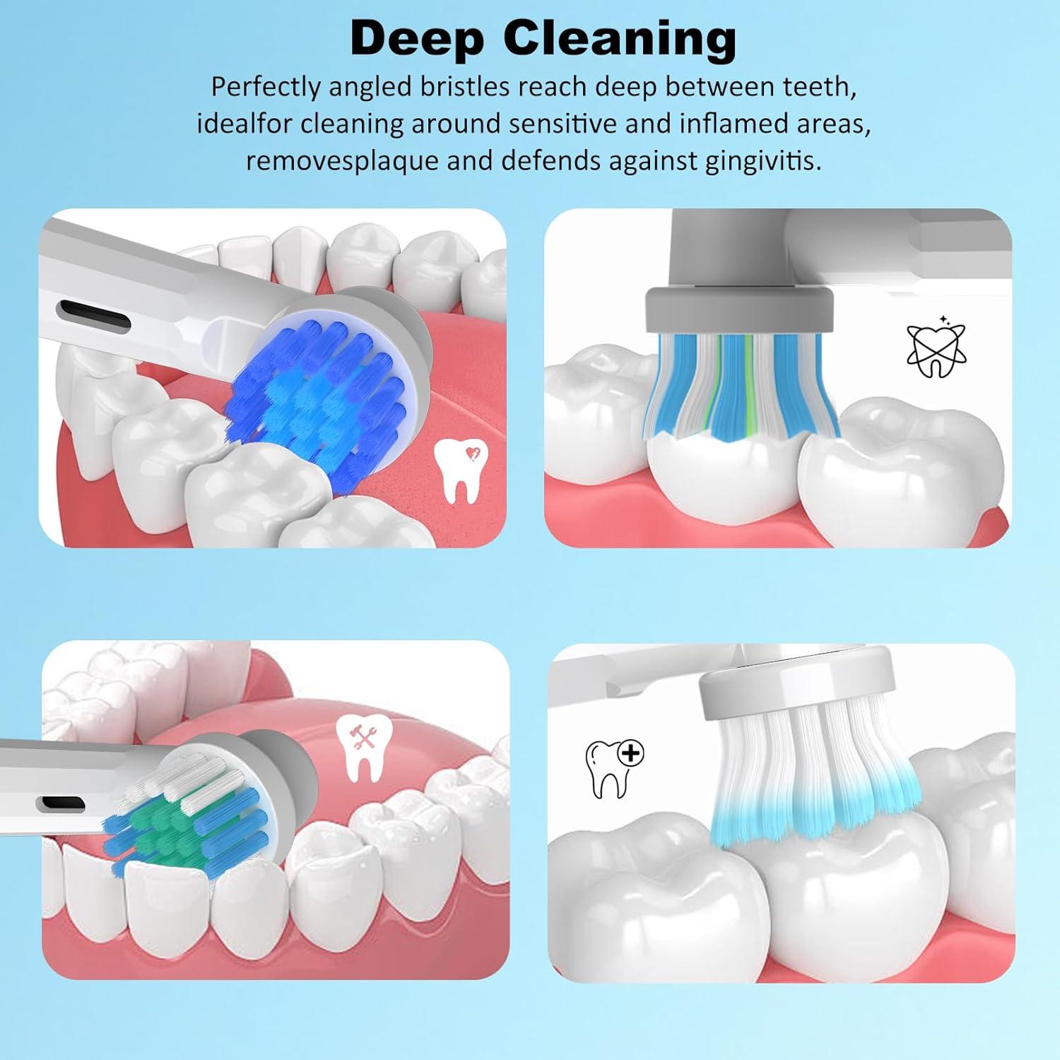 Cabezas de Repuesto para Cepillo Eléctrico Oral B GERAGER, 16 Pzas