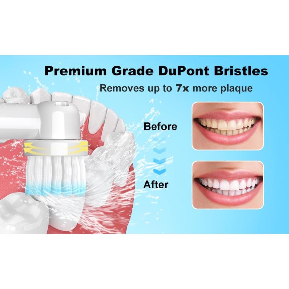 Cabezas de Repuesto para Cepillo Eléctrico Oral B GERAGER, 16 Pzas