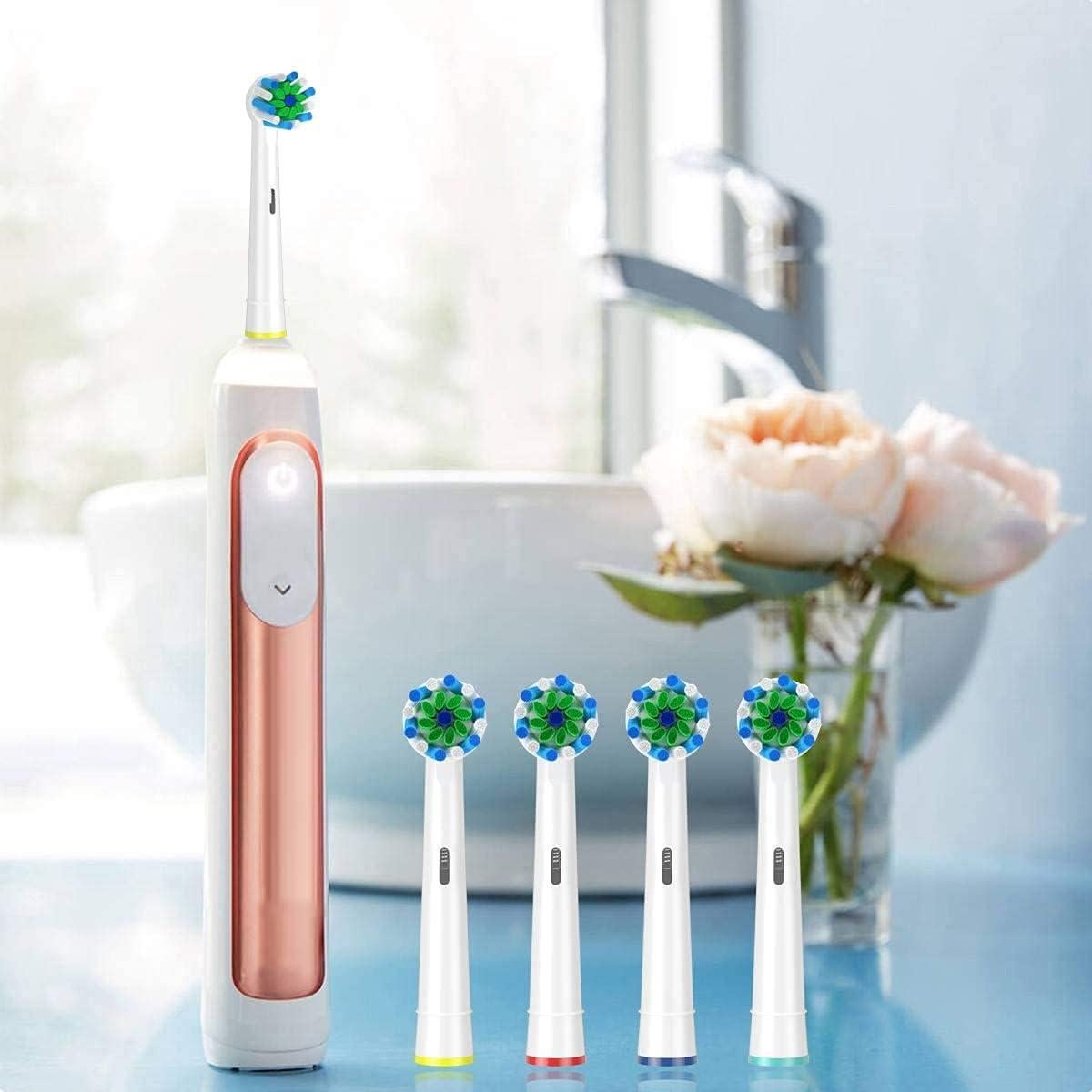 Cabezas de cepillo de repuesto Schallcare para Oral-B - 12 Pcs