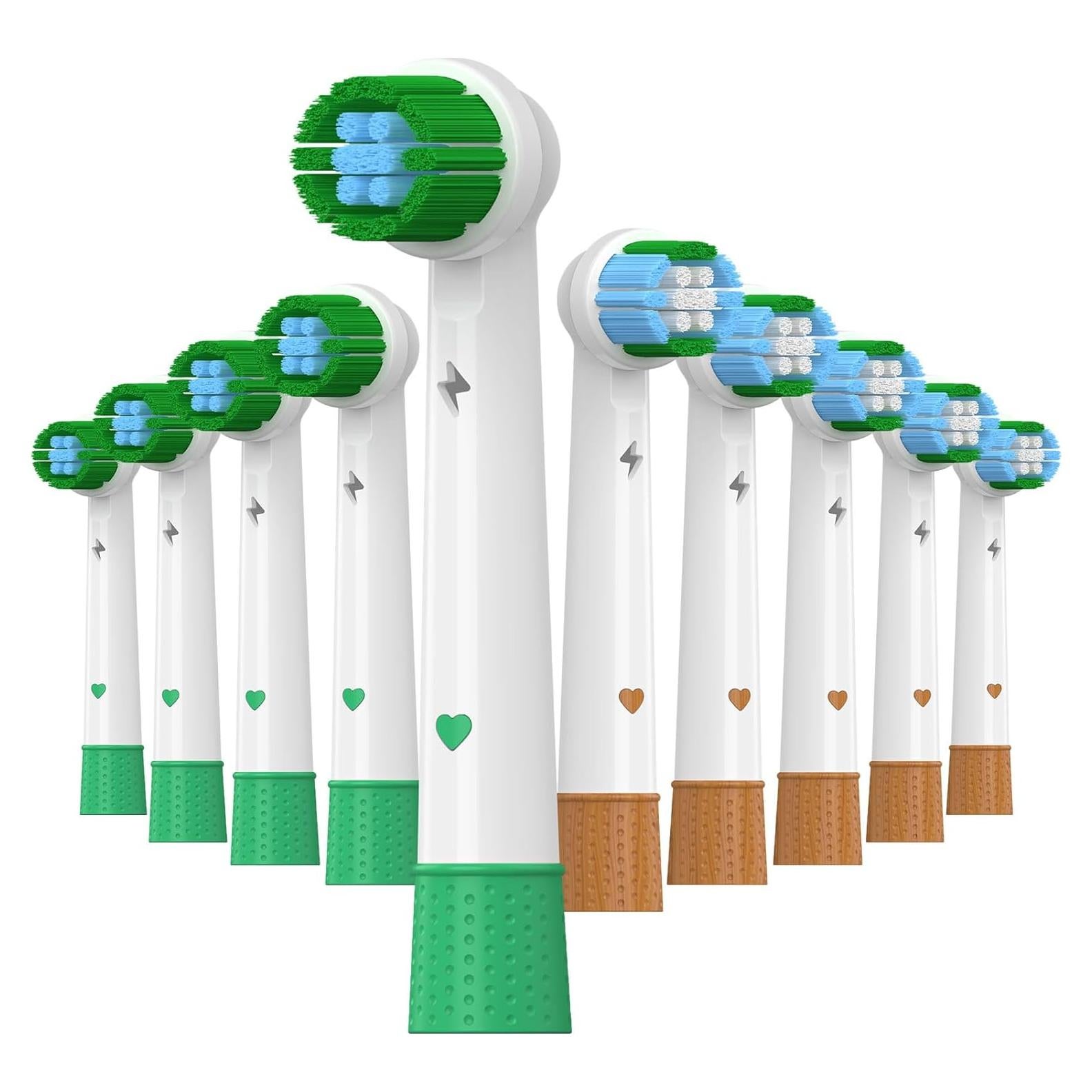 Cabezas de Repuesto para Cepillo Eléctrico Oral-B Feihead - 10 Piezas