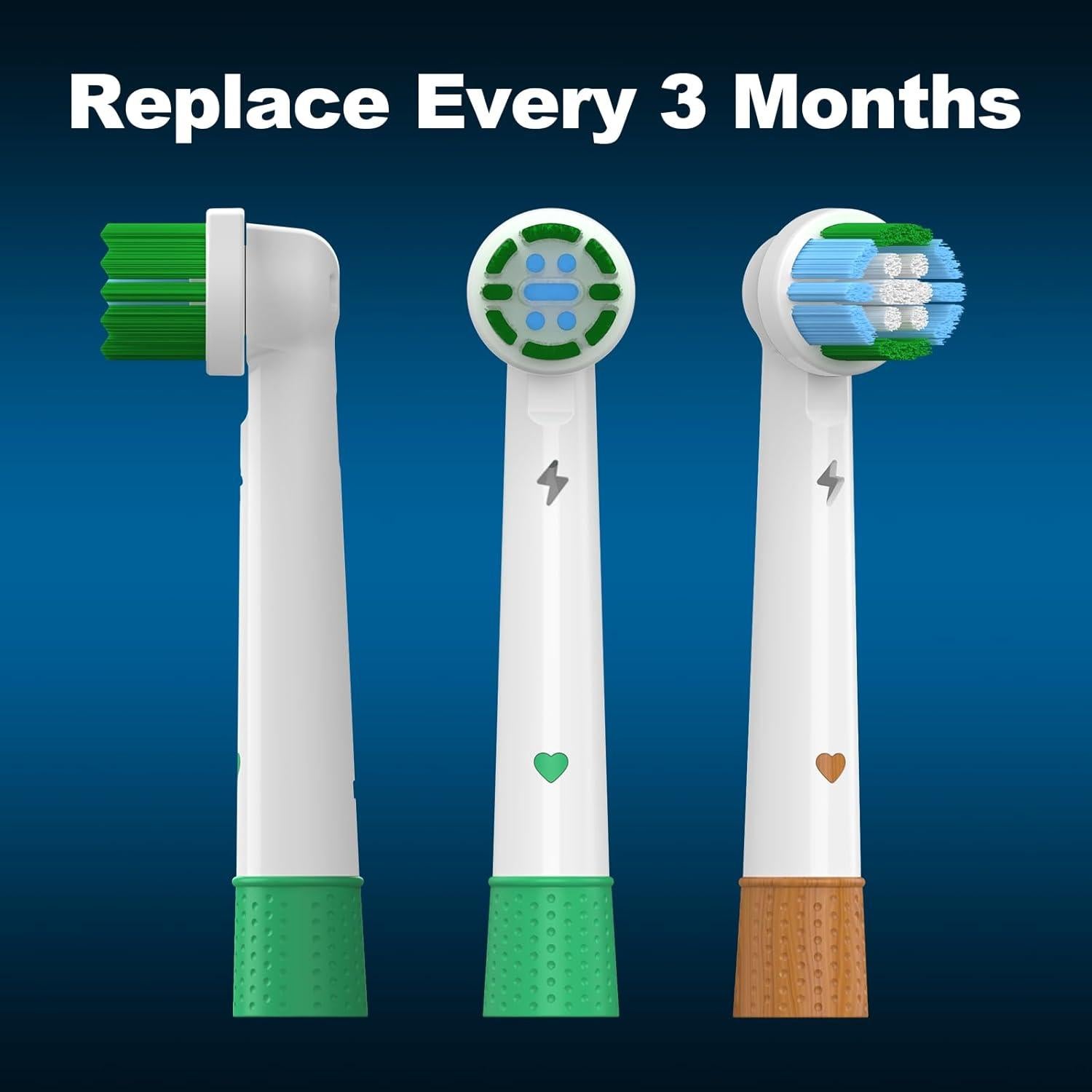 Cabezas de Repuesto para Cepillo Eléctrico Oral-B Feihead - 10 Piezas