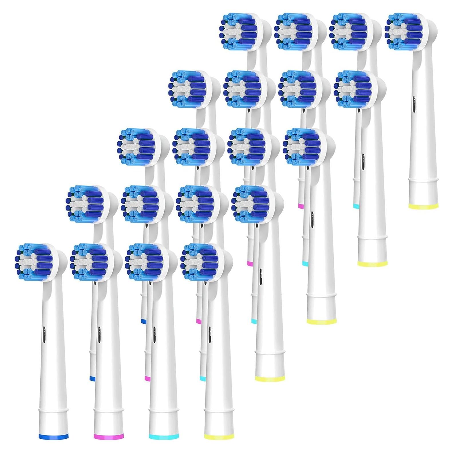 Cabezas de cepillo de repuesto Sdiveson para Oral-B, 20 piezas