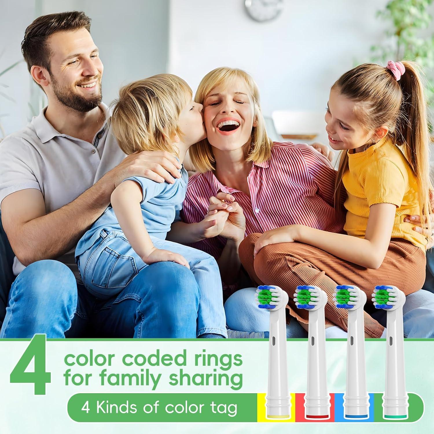 Cabezas de cepillo Oral B UUJ, 12 unidades cerdas suaves